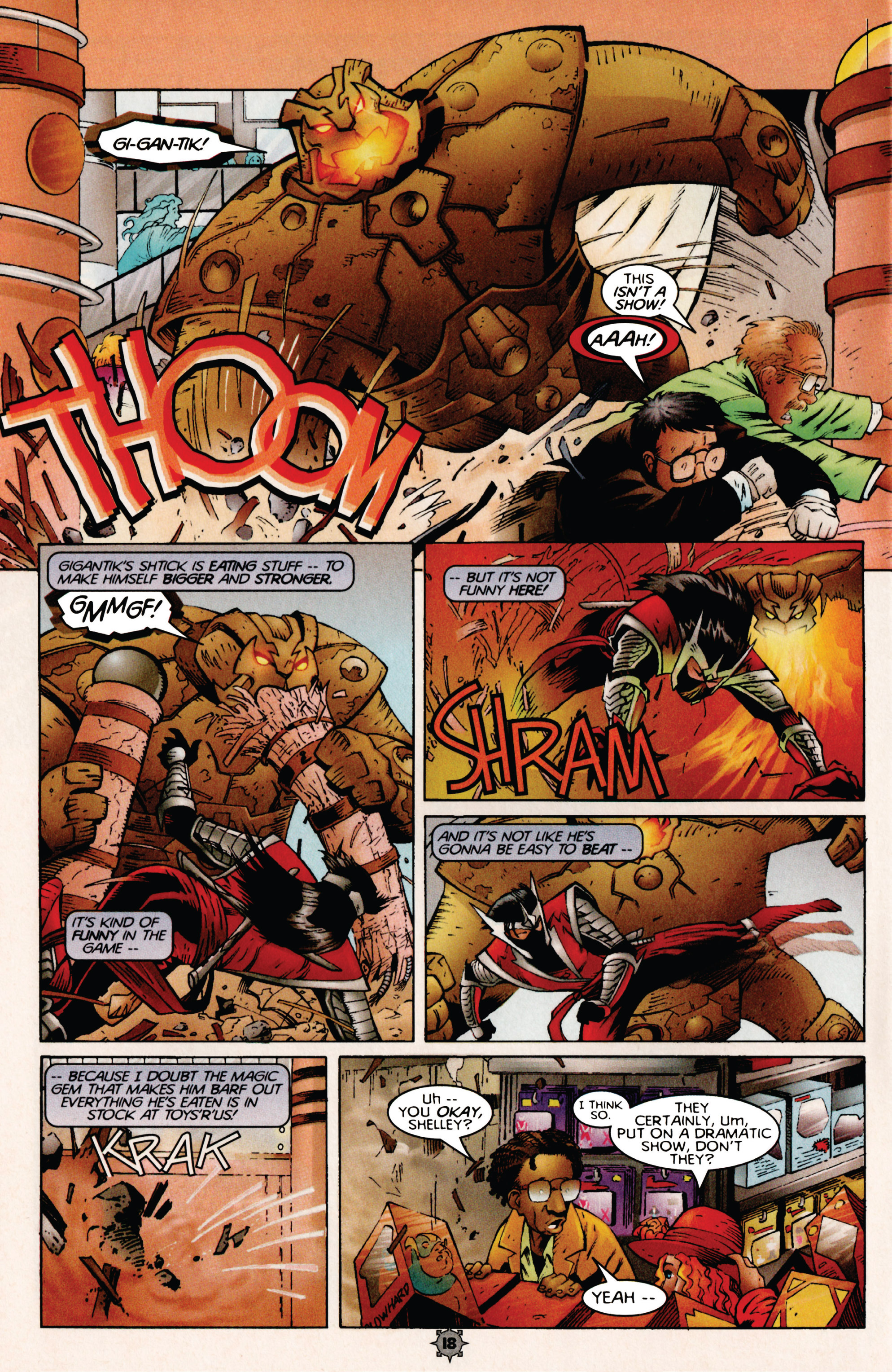 Read online Ninjak (1997) comic -  Issue #3 - 16