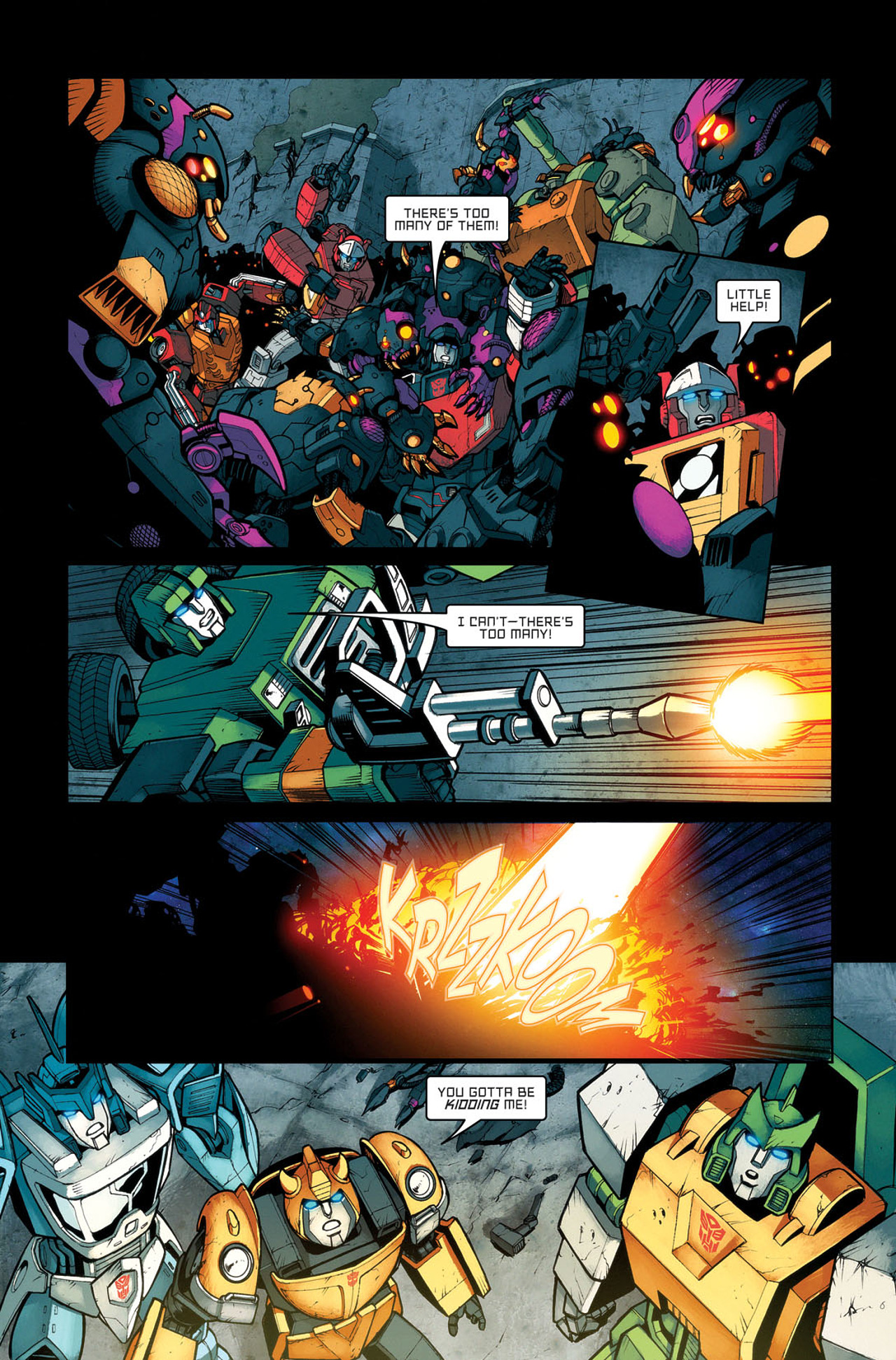 Read online The Transformers: All Hail Megatron comic -  Issue #10 - 16