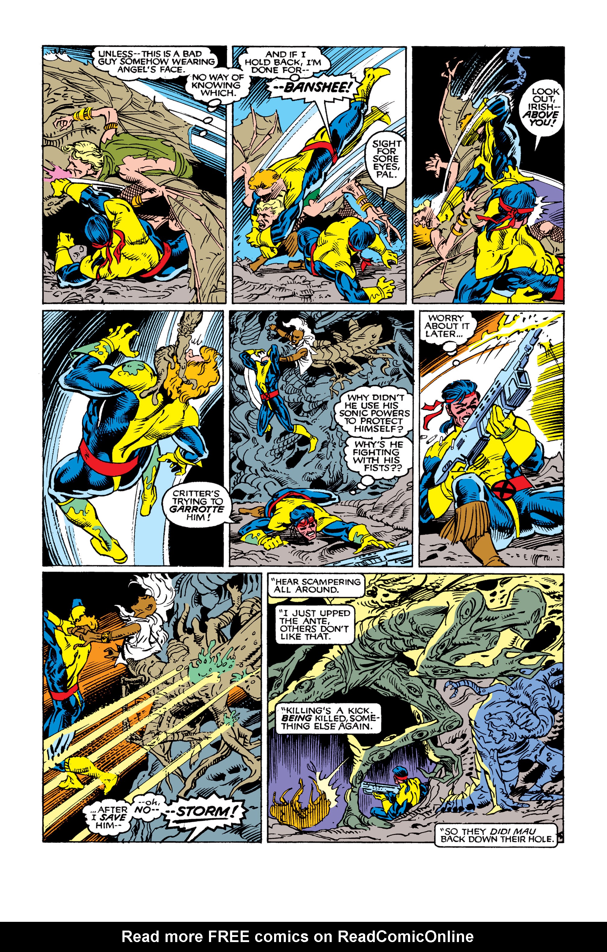 Read online Uncanny X-Men (1963) comic -  Issue #262 - 22