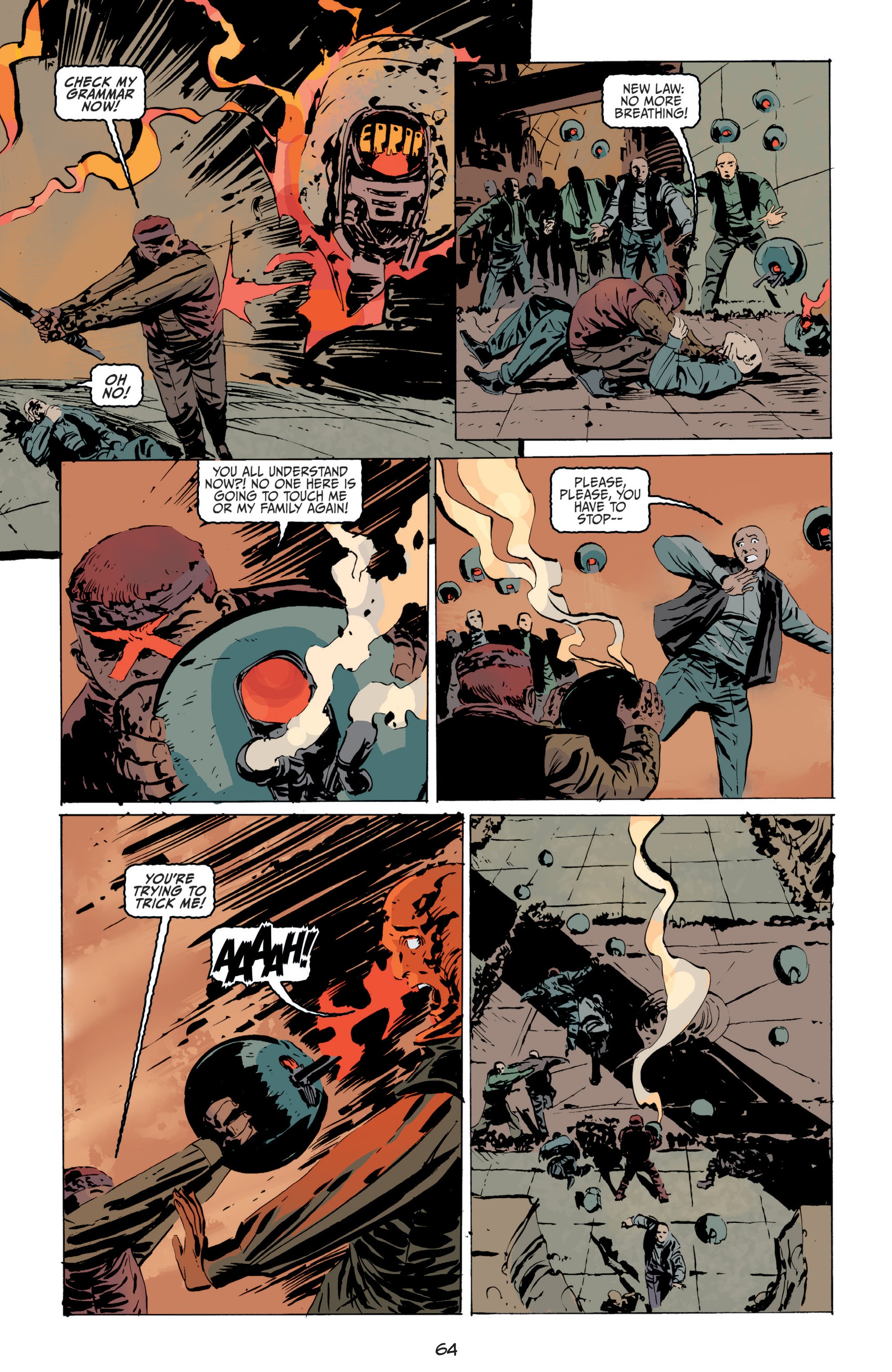 Read online Judge Dredd: Mega-City Zero comic -  Issue # TPB 2 - 64