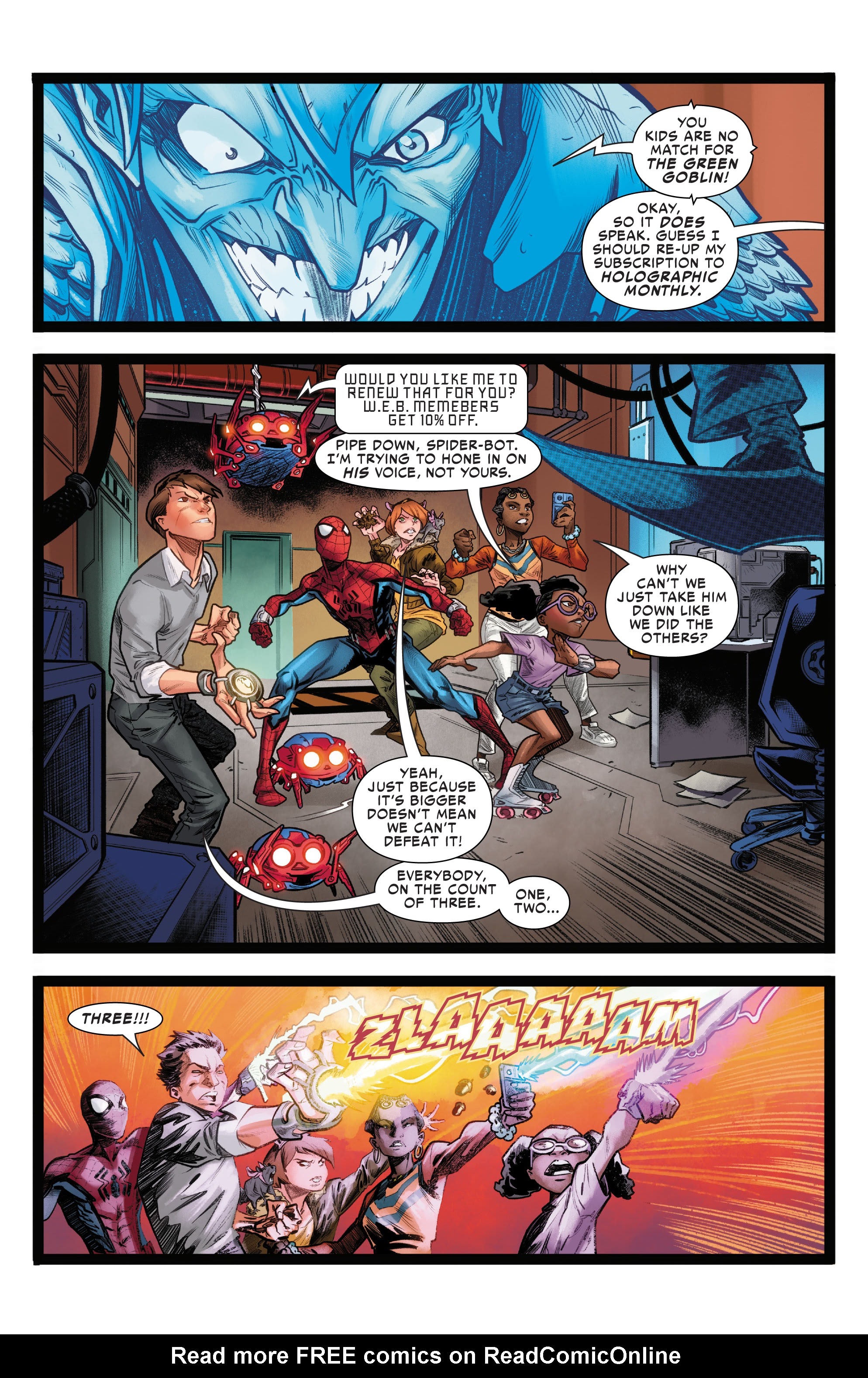 Read online W.E.B. Of Spider-Man comic -  Issue #2 - 5