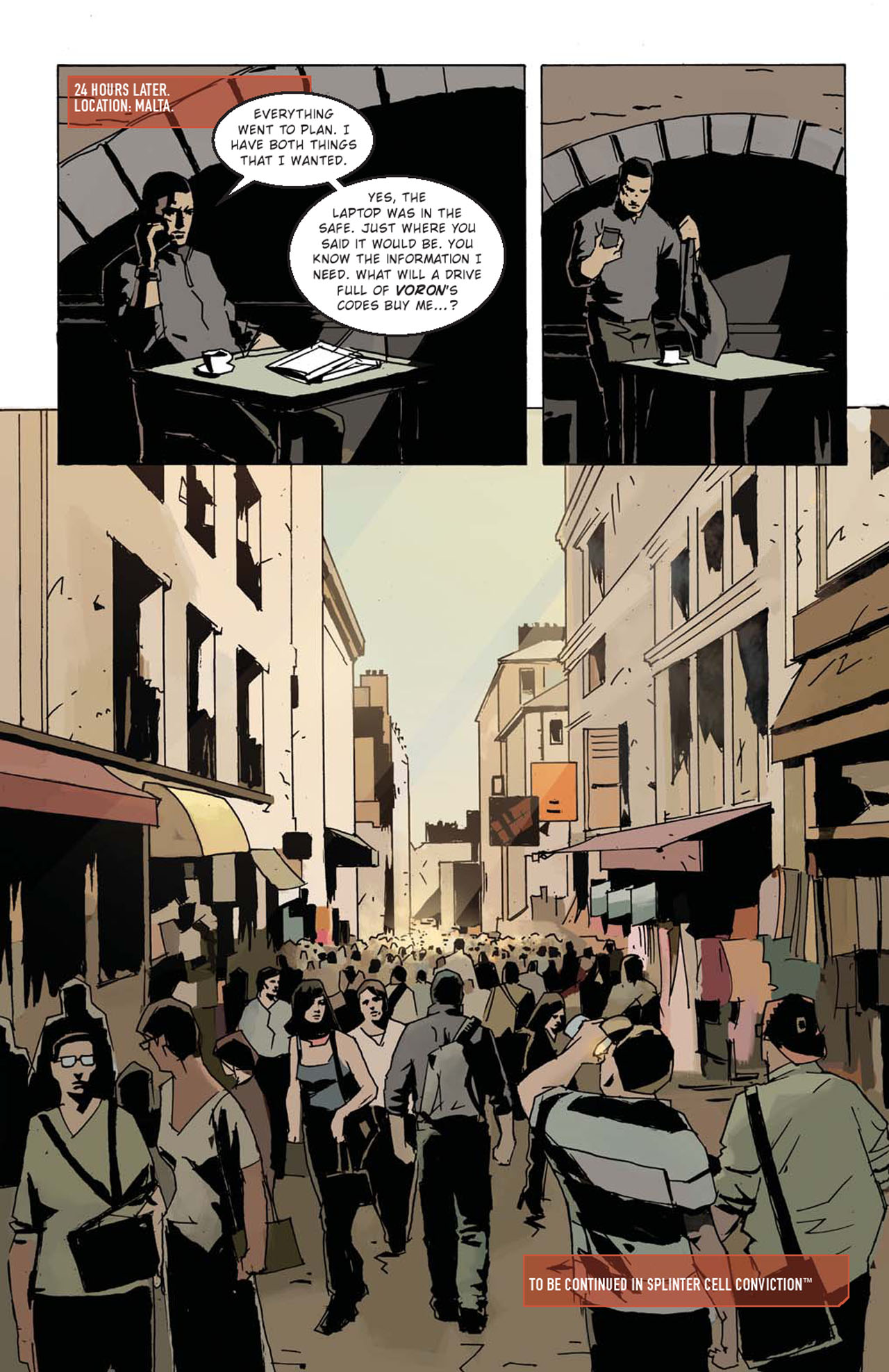 Read online Splinter Cell: Digging In The Ashes comic -  Issue # Full - 30