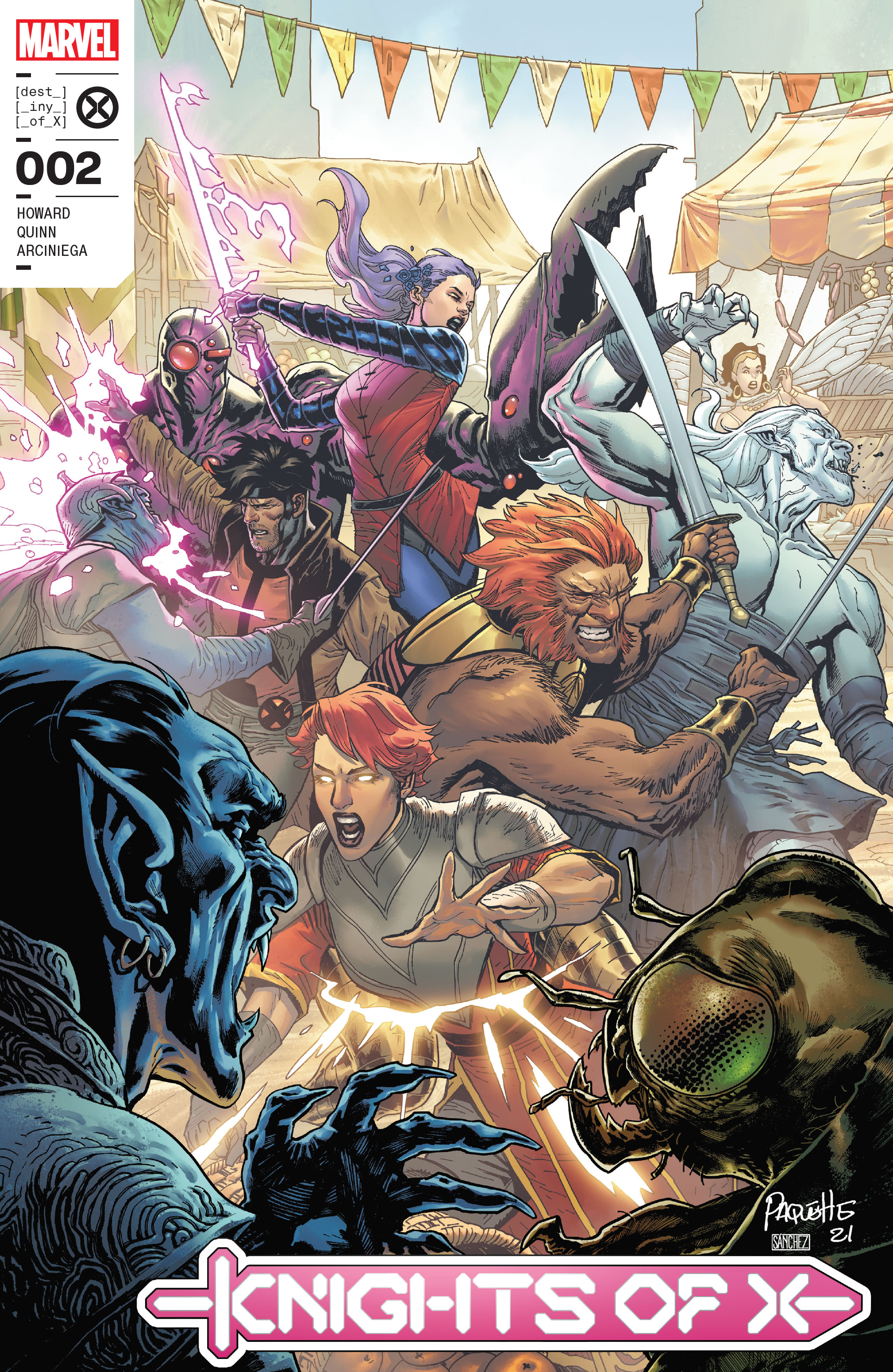Read online Knights of X comic -  Issue #2 - 1