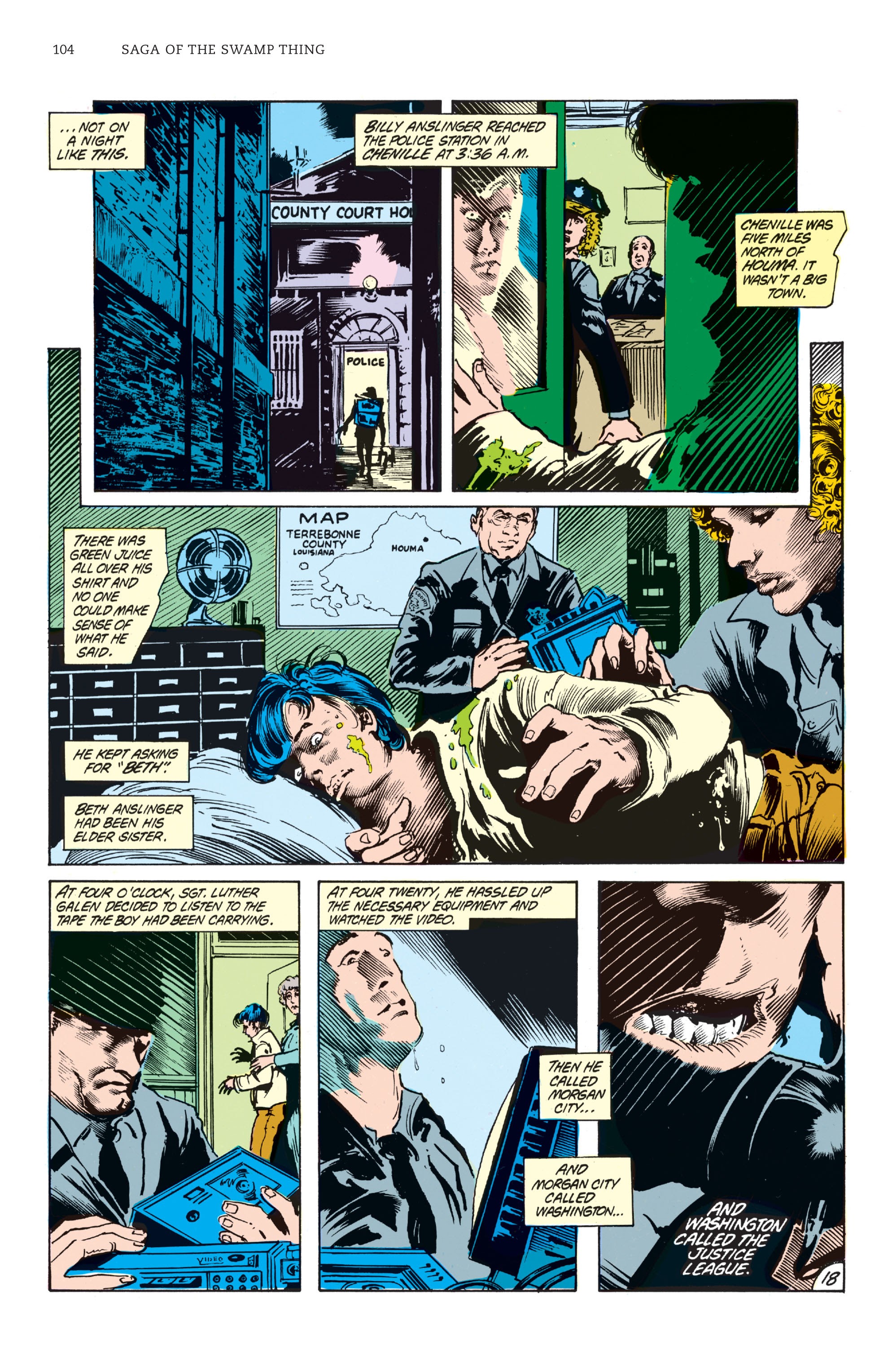 Read online Saga of the Swamp Thing comic -  Issue # TPB 1 (Part 2) - 2