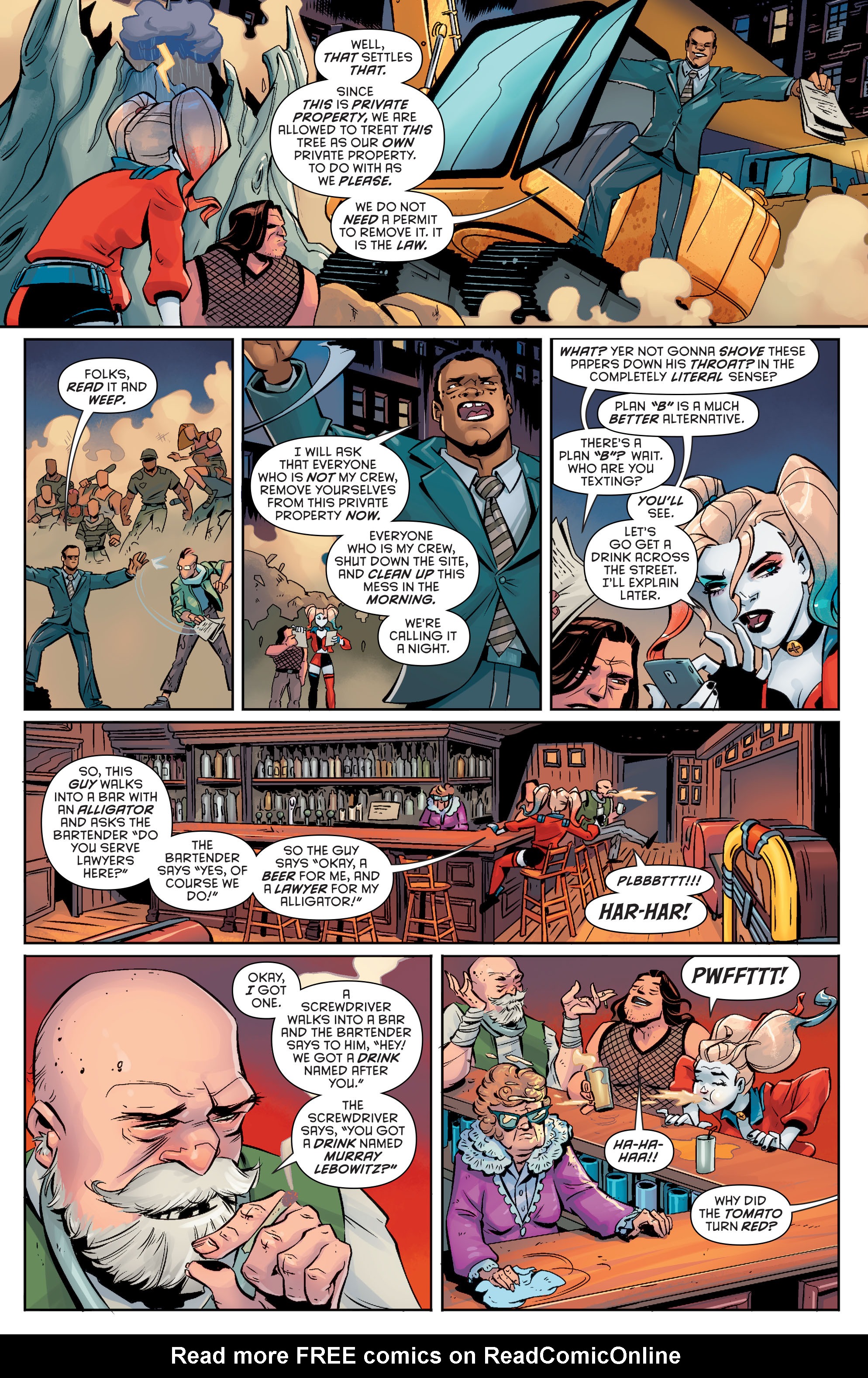 Read online Harley Quinn (2014) comic -  Issue #30 - 22