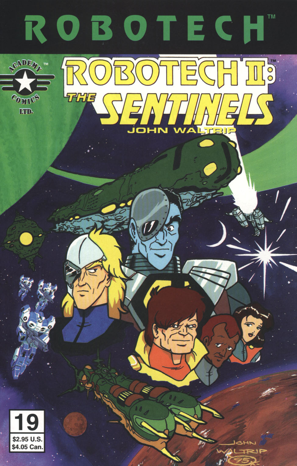 Read online Robotech II: The Sentinels comic -  Issue #19 - 1
