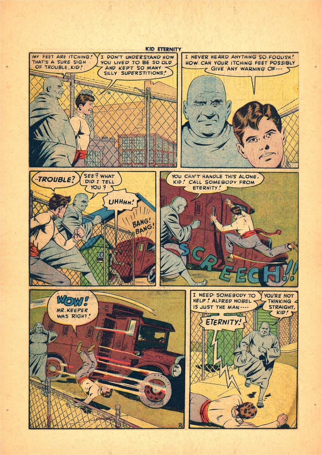 Read online Kid Eternity (1946) comic -  Issue #7 - 4