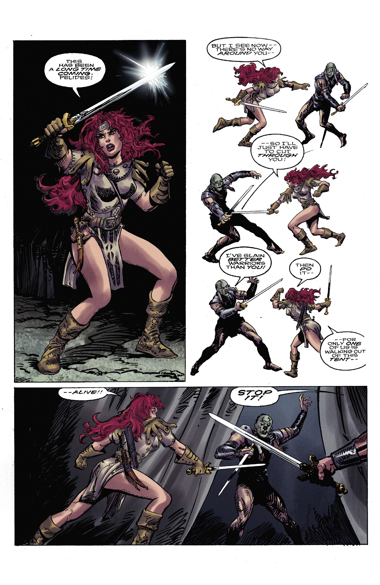 Read online Classic Red Sonja Re-Mastered comic -  Issue #3 - 16