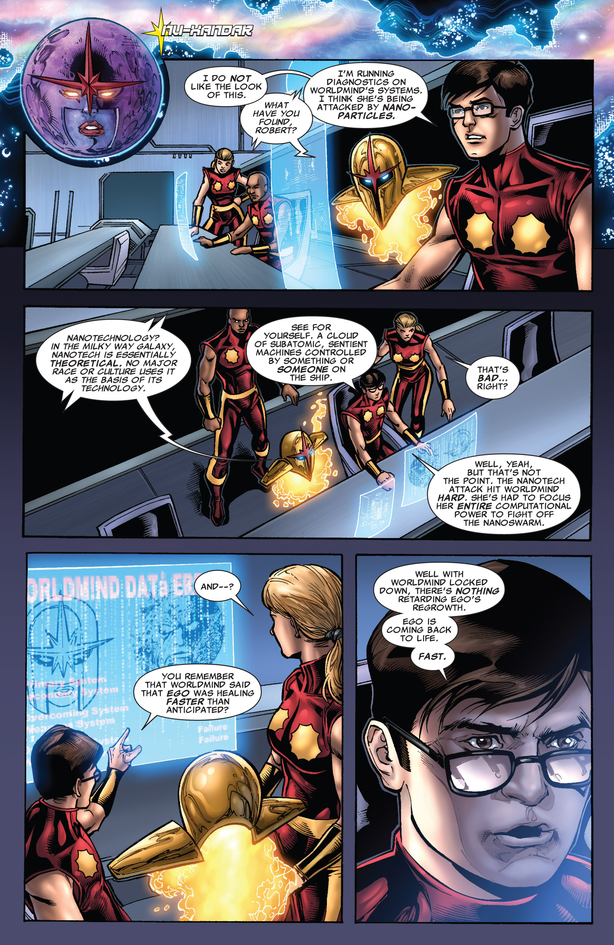 Read online Nova (2007) comic -  Issue #29 - 14