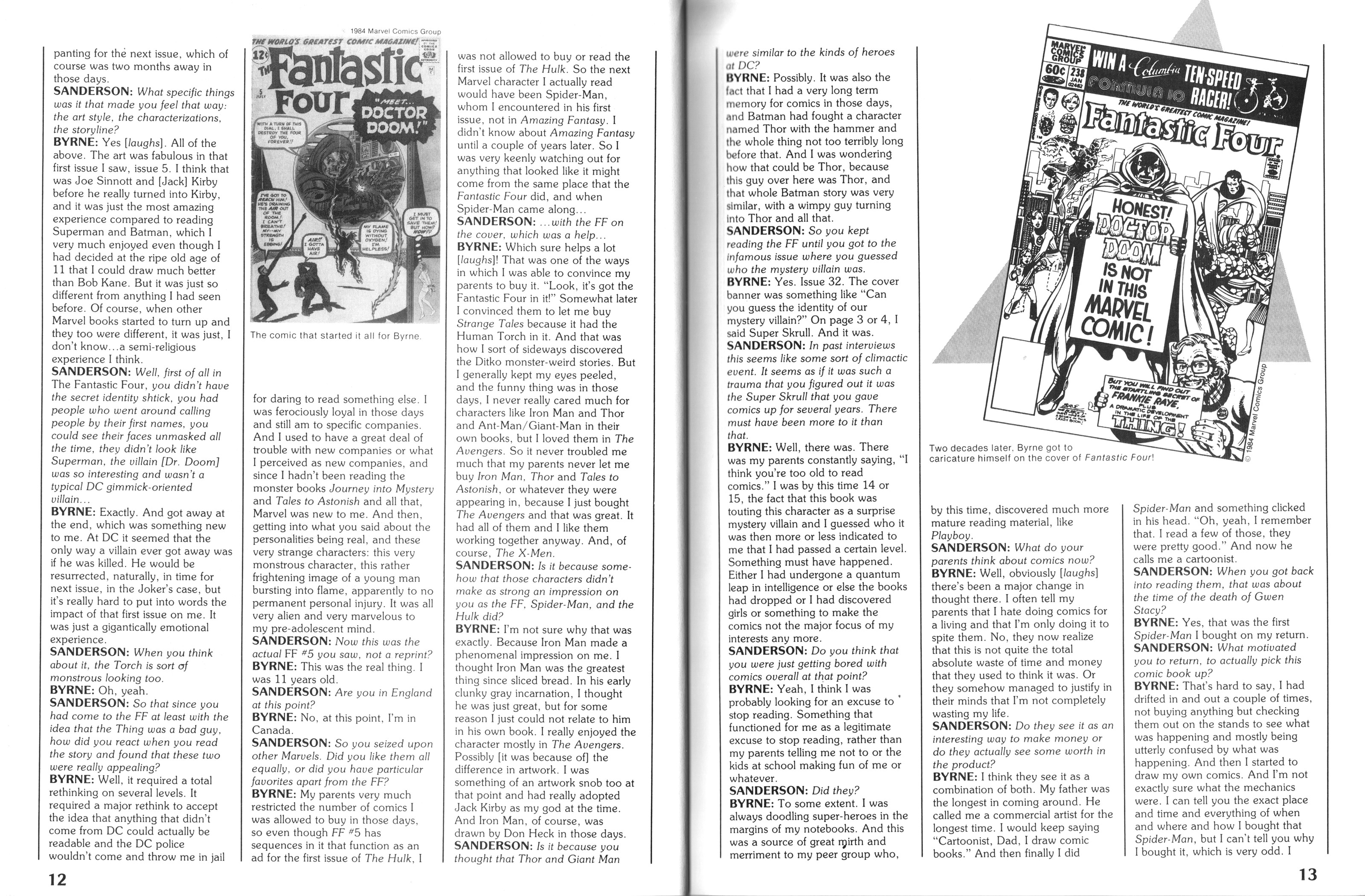 Read online Focus on John Byrne comic -  Issue # Full - 7
