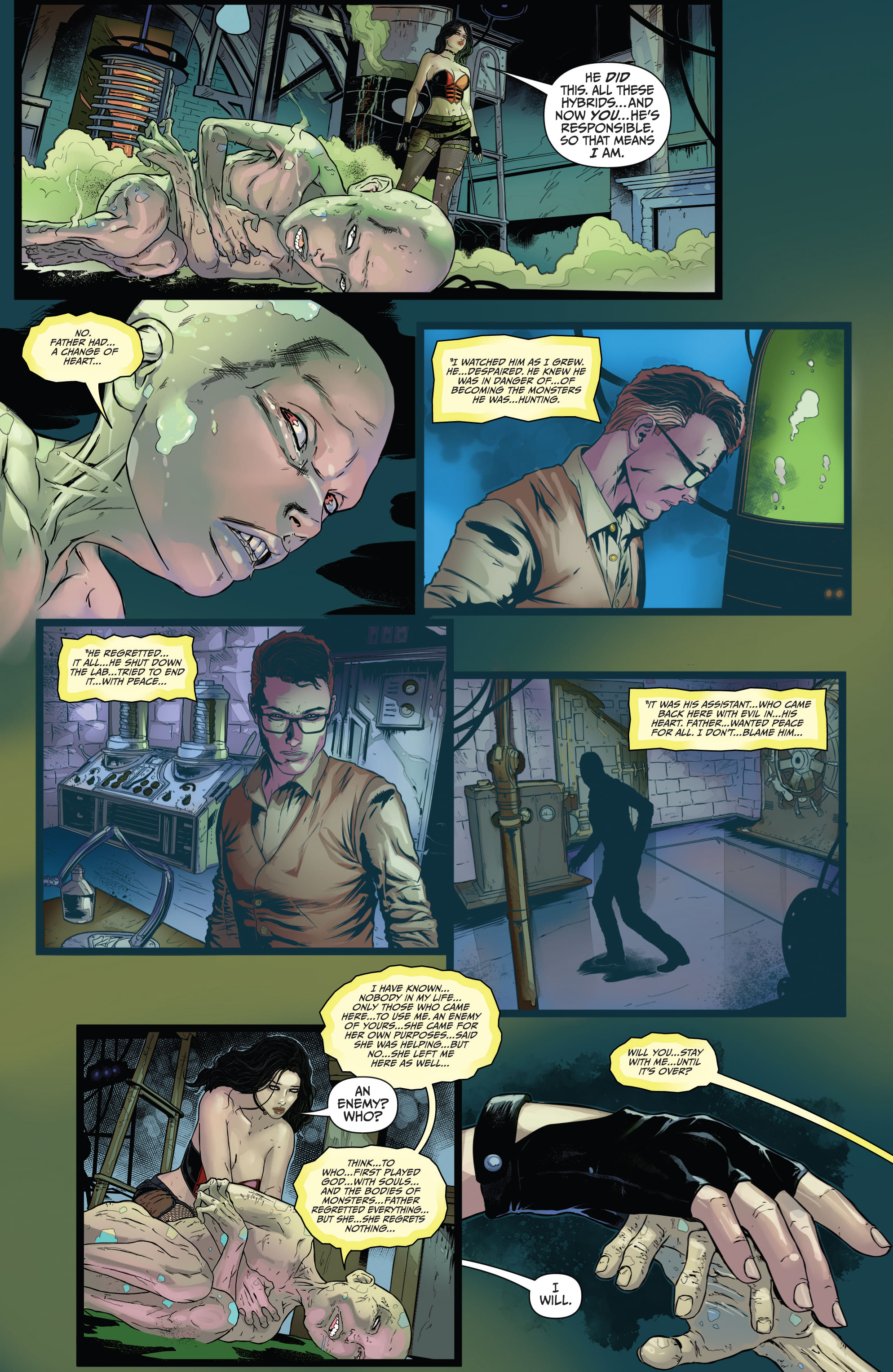 Read online Van Helsing: Deadly Alchemy comic -  Issue # Full - 32