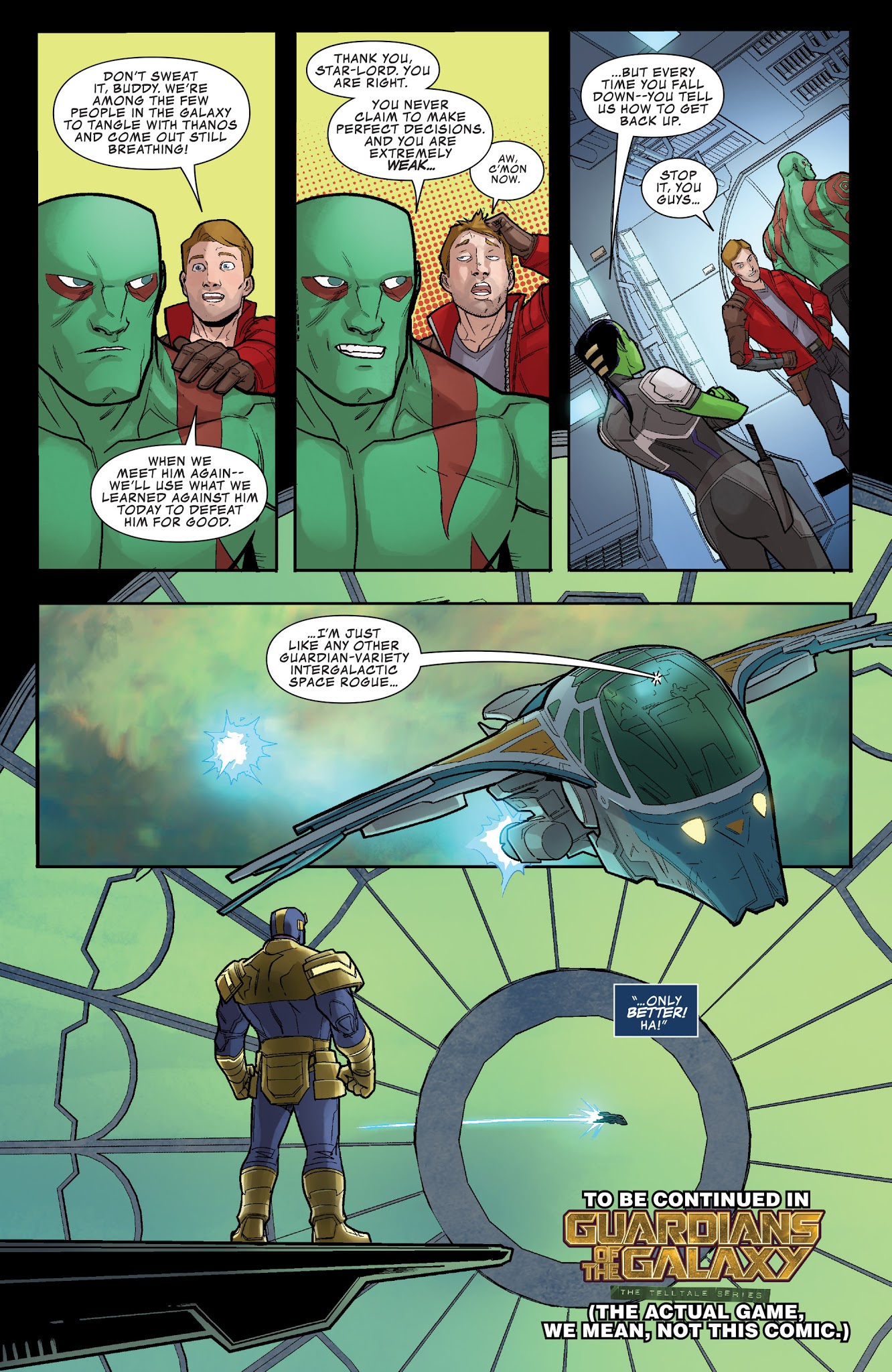 Read online Guardians of the Galaxy: Telltale Games comic -  Issue #5 - 22