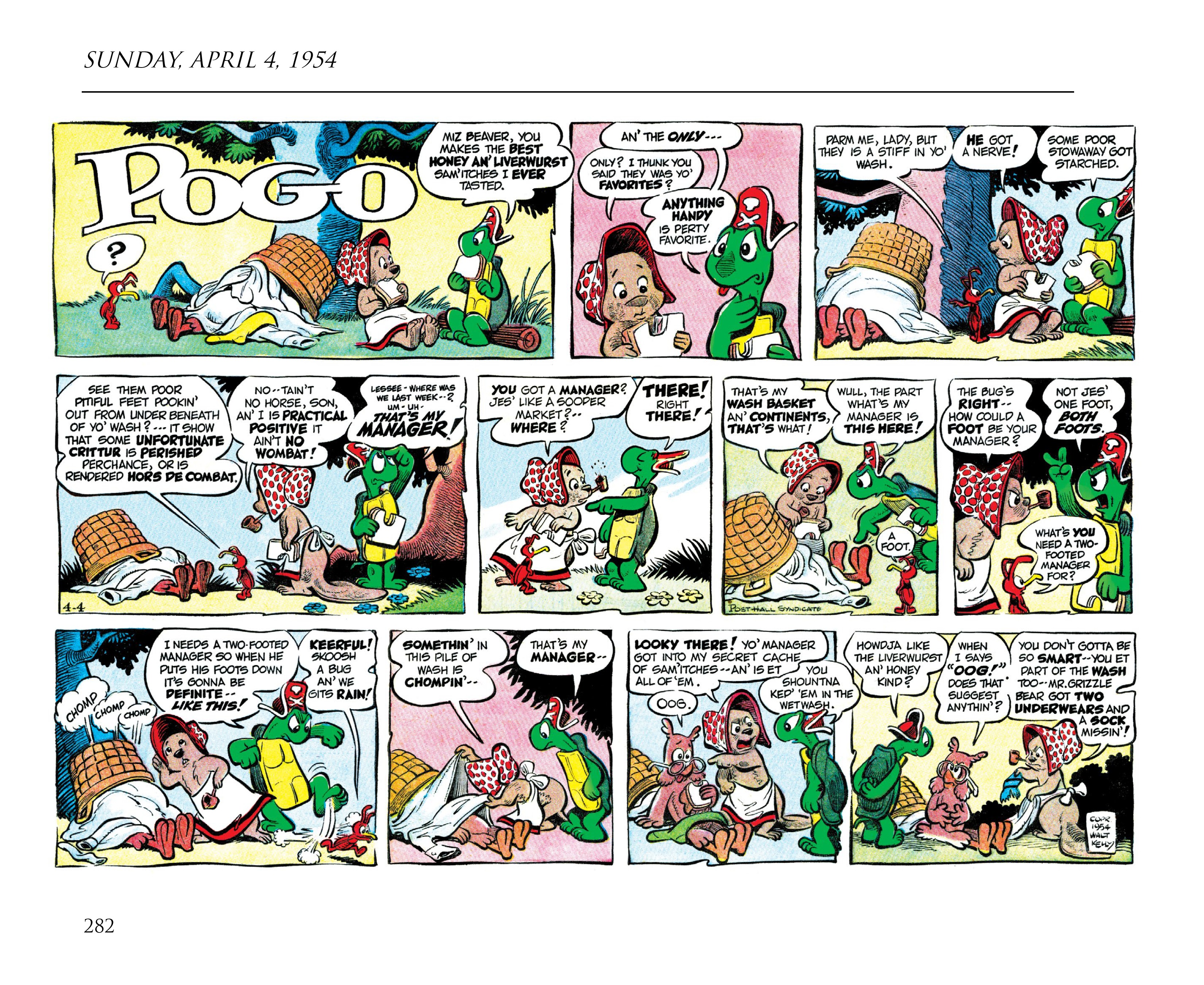 Read online Pogo by Walt Kelly: The Complete Syndicated Comic Strips comic -  Issue # TPB 3 (Part 3) - 94