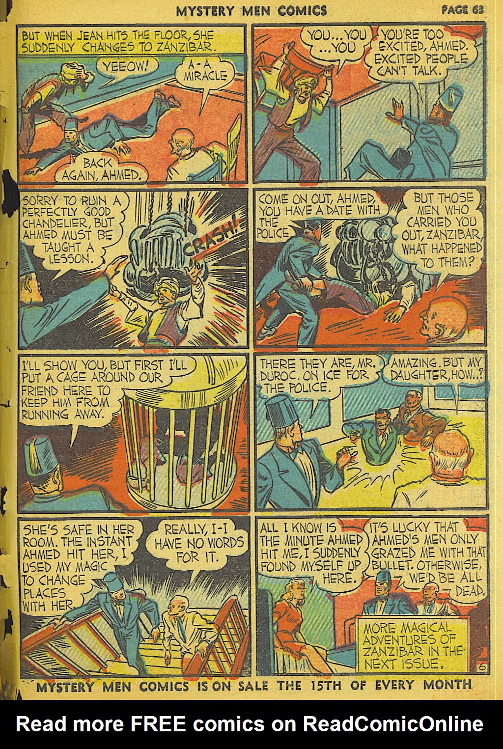 Read online Mystery Men Comics comic -  Issue #23 - 64