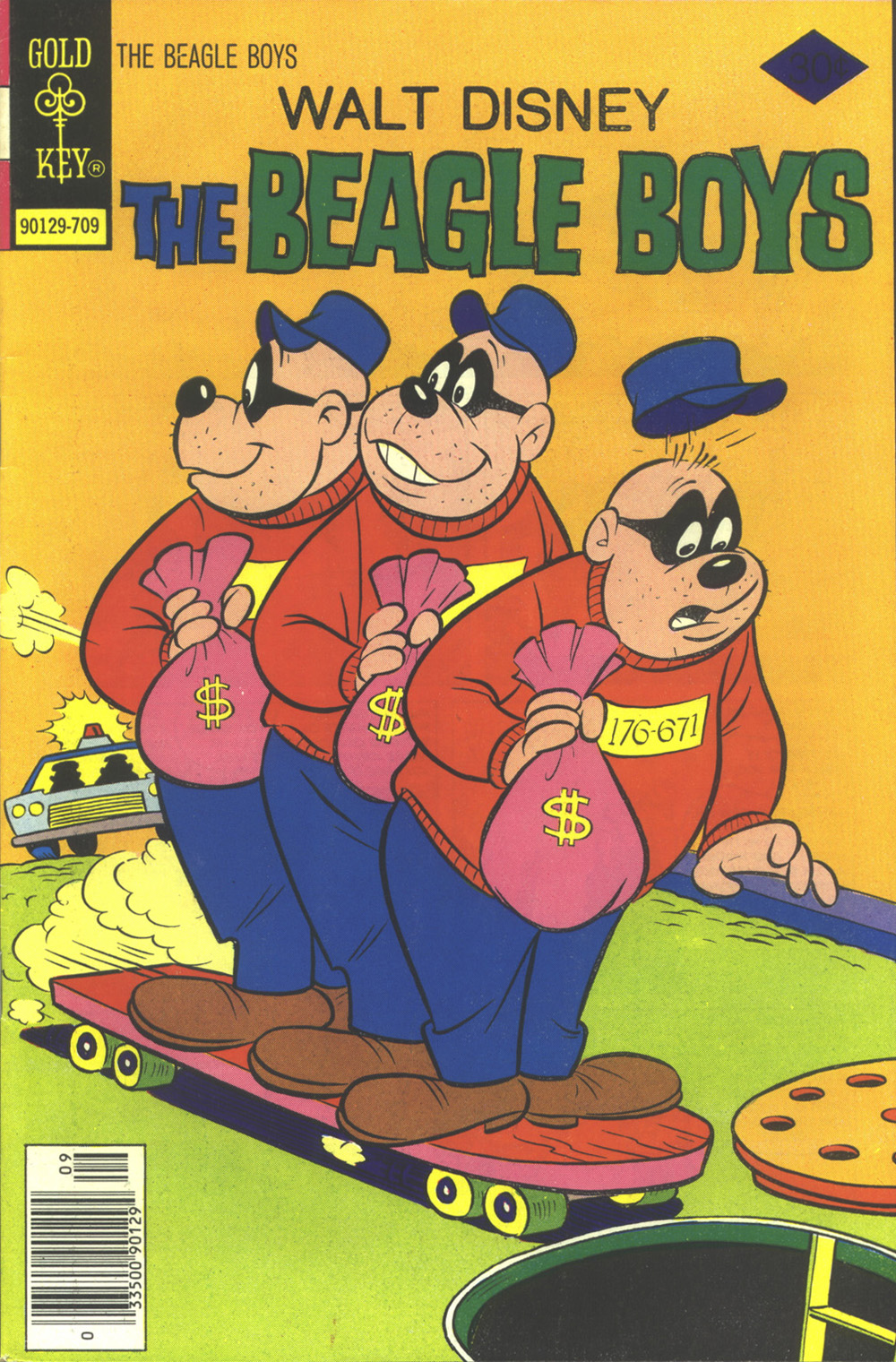 Read online Walt Disney THE BEAGLE BOYS comic -  Issue #37 - 1