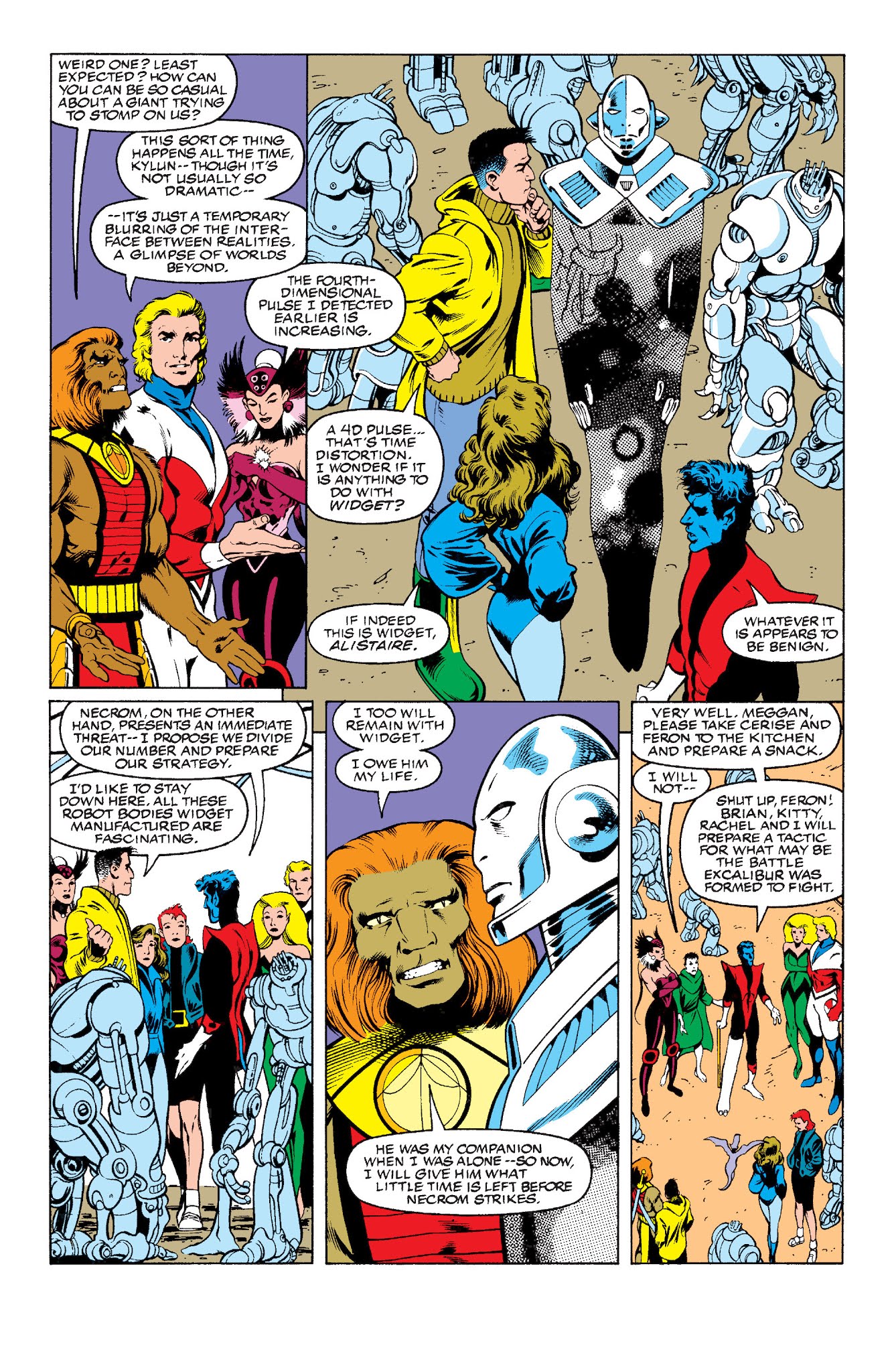 Read online Excalibur Visionaries: Alan Davis comic -  Issue # TPB 1 (Part 2) - 72