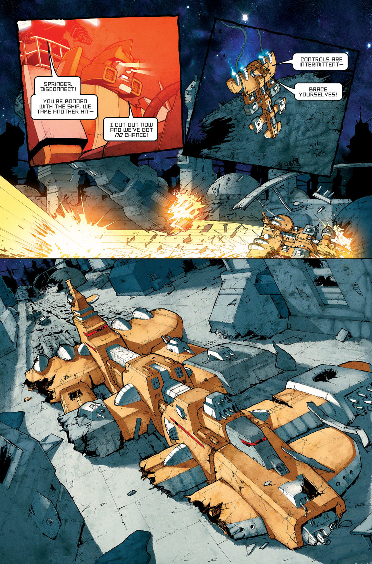 Read online The Transformers: All Hail Megatron comic -  Issue #5 - 8