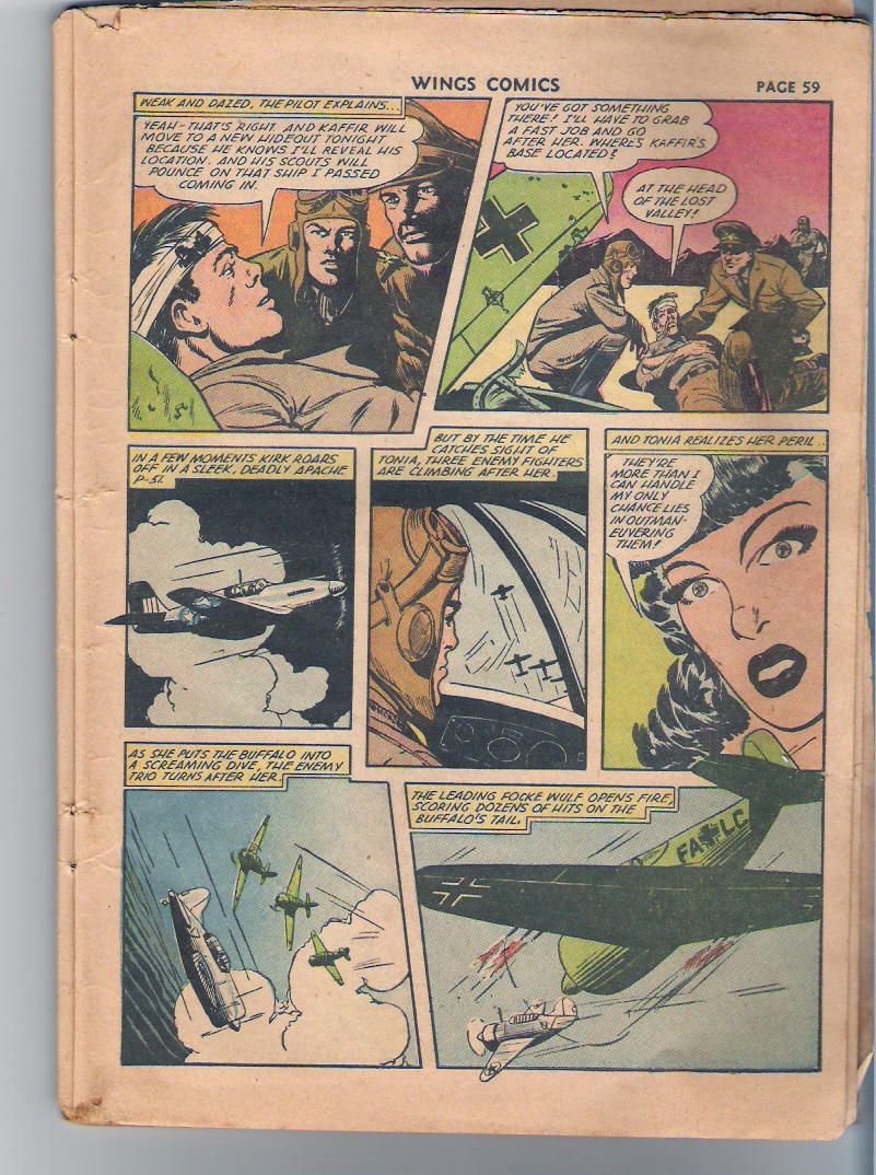 Read online Wings Comics comic -  Issue #27 - 61