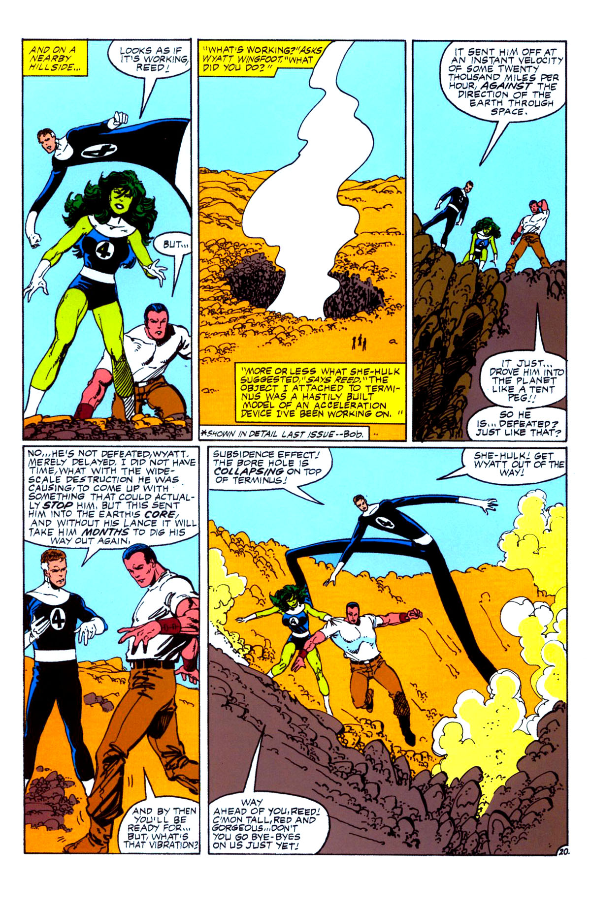 Read online Fantastic Four Visionaries: John Byrne comic -  Issue # TPB 5 - 109