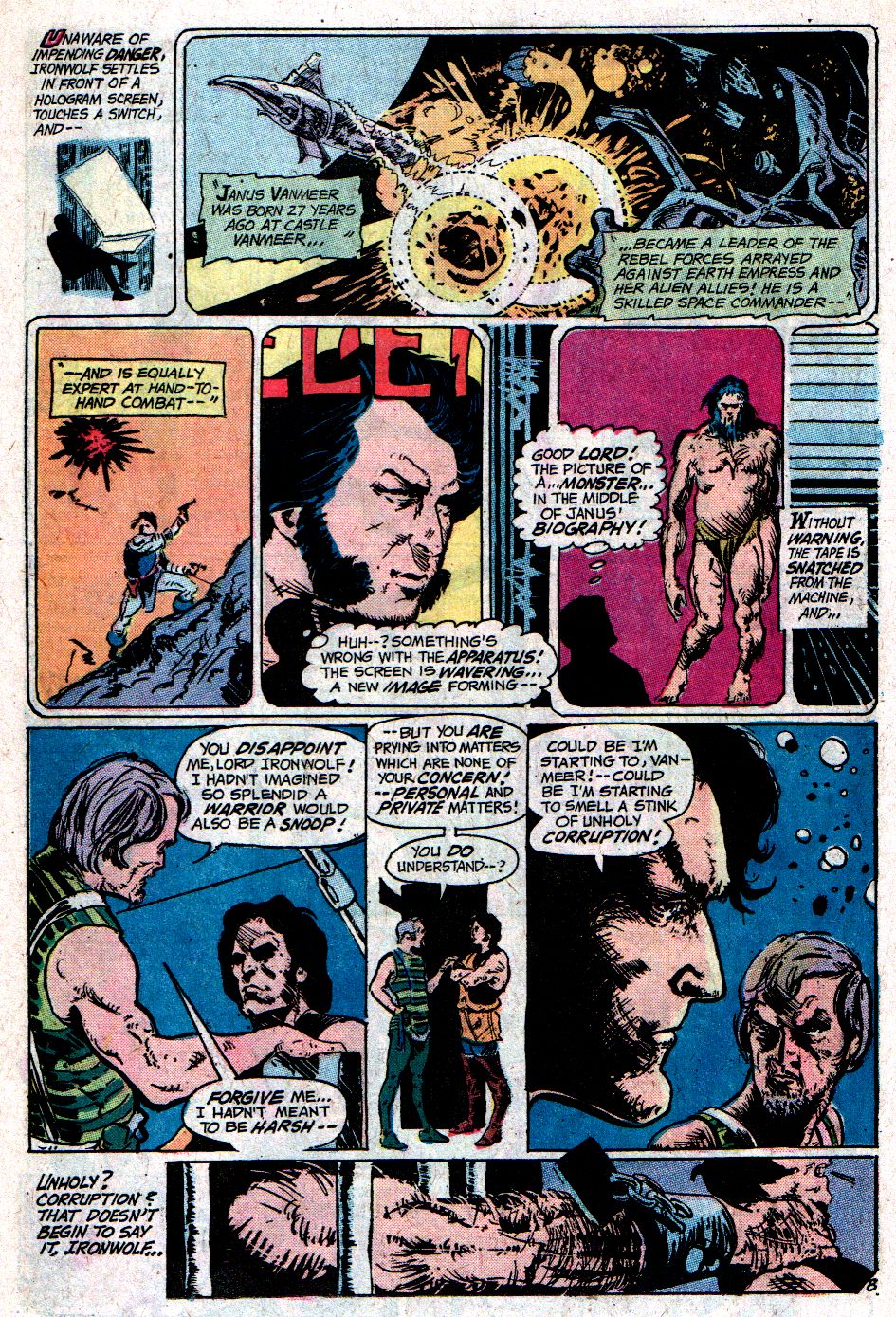 Read online Weird Worlds comic -  Issue #10 - 11