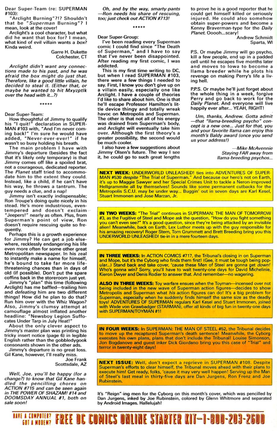 Read online Superman (1987) comic -  Issue #107 - 25