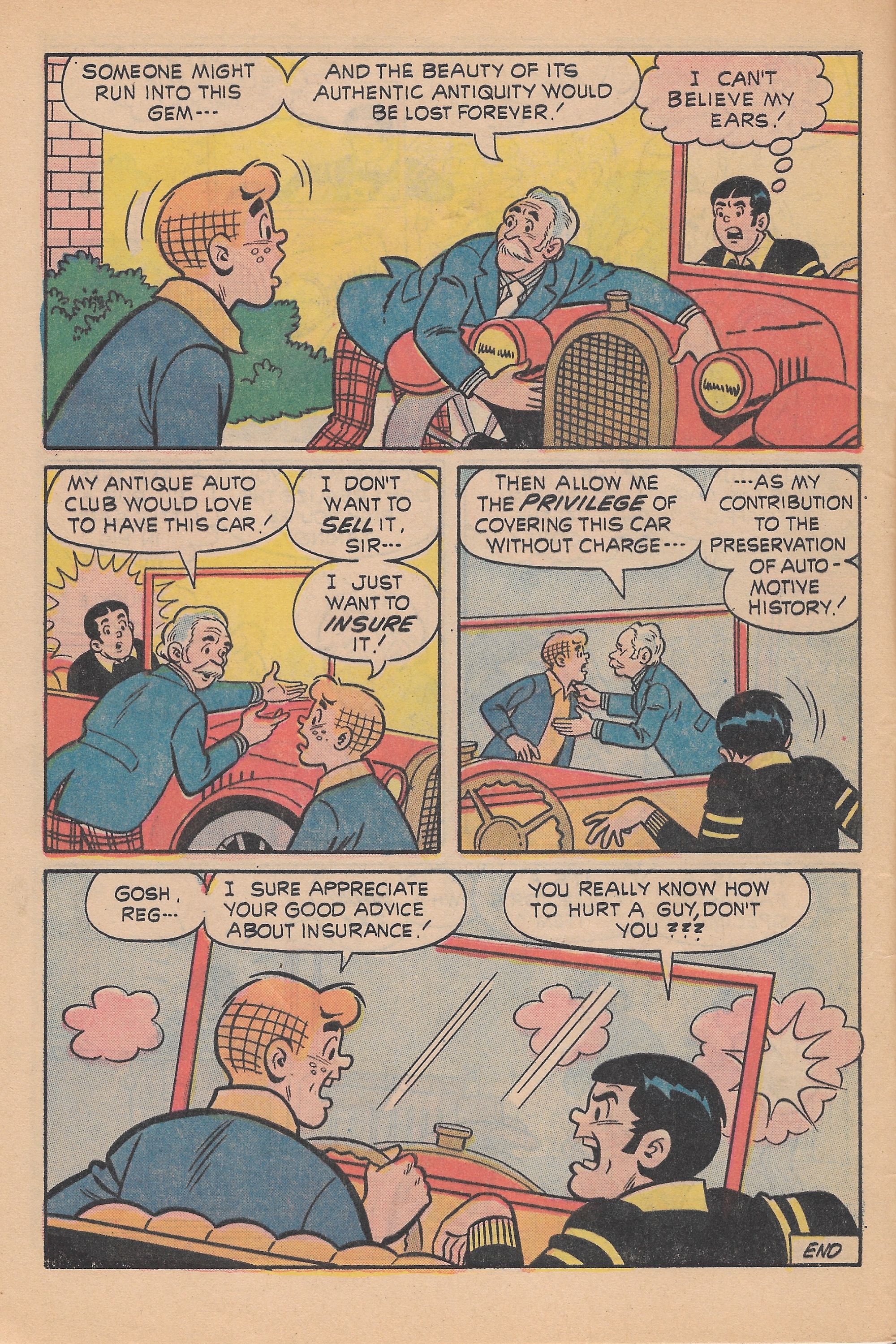 Read online Reggie and Me (1966) comic -  Issue #65 - 8