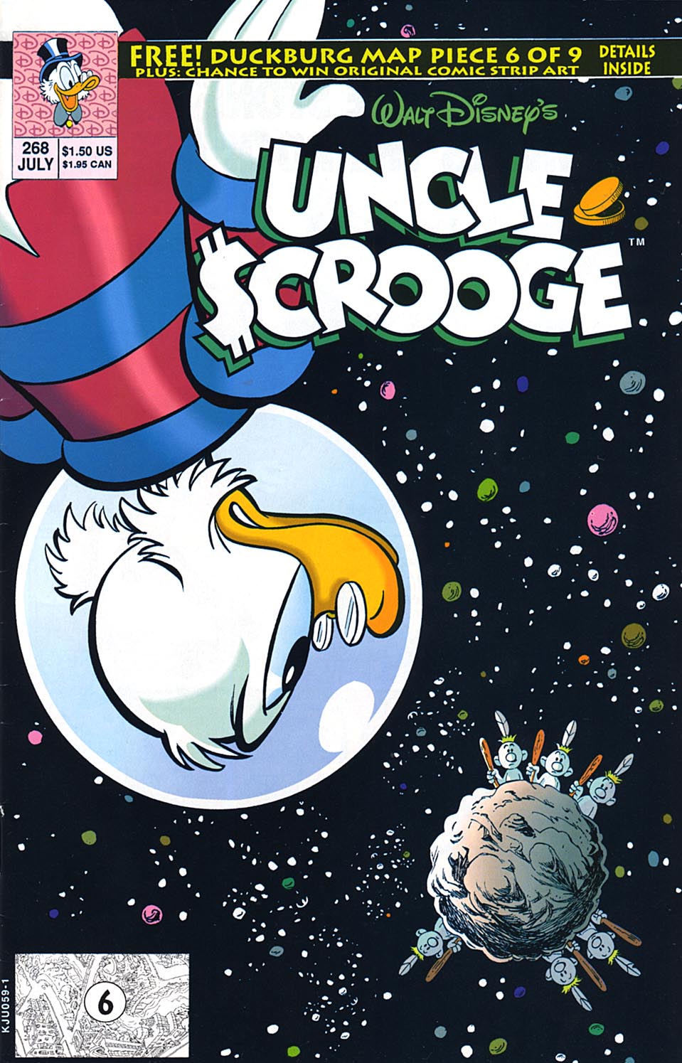 Read online Uncle Scrooge (1953) comic -  Issue #268 - 1