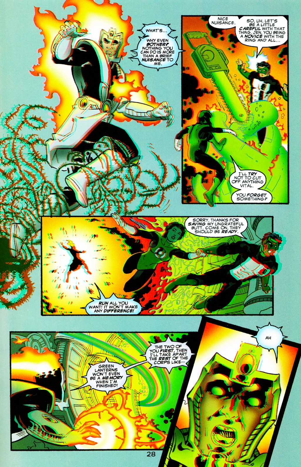 Read online Green Lantern 3-D comic -  Issue # Full - 28