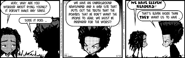 Read online The Boondocks Collection comic -  Issue # Year 2002 - 102