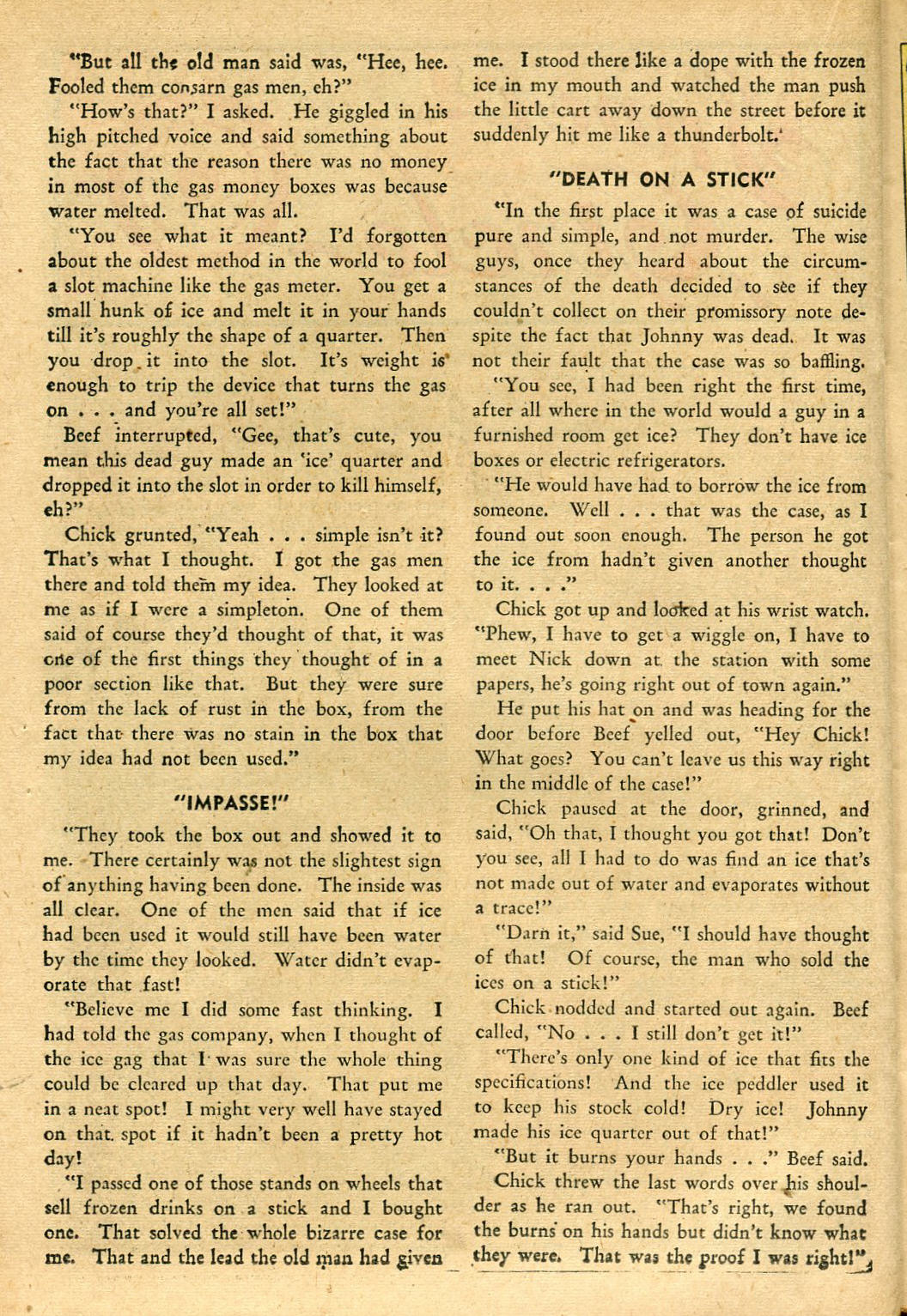 Read online Shadow Comics comic -  Issue #69 - 34