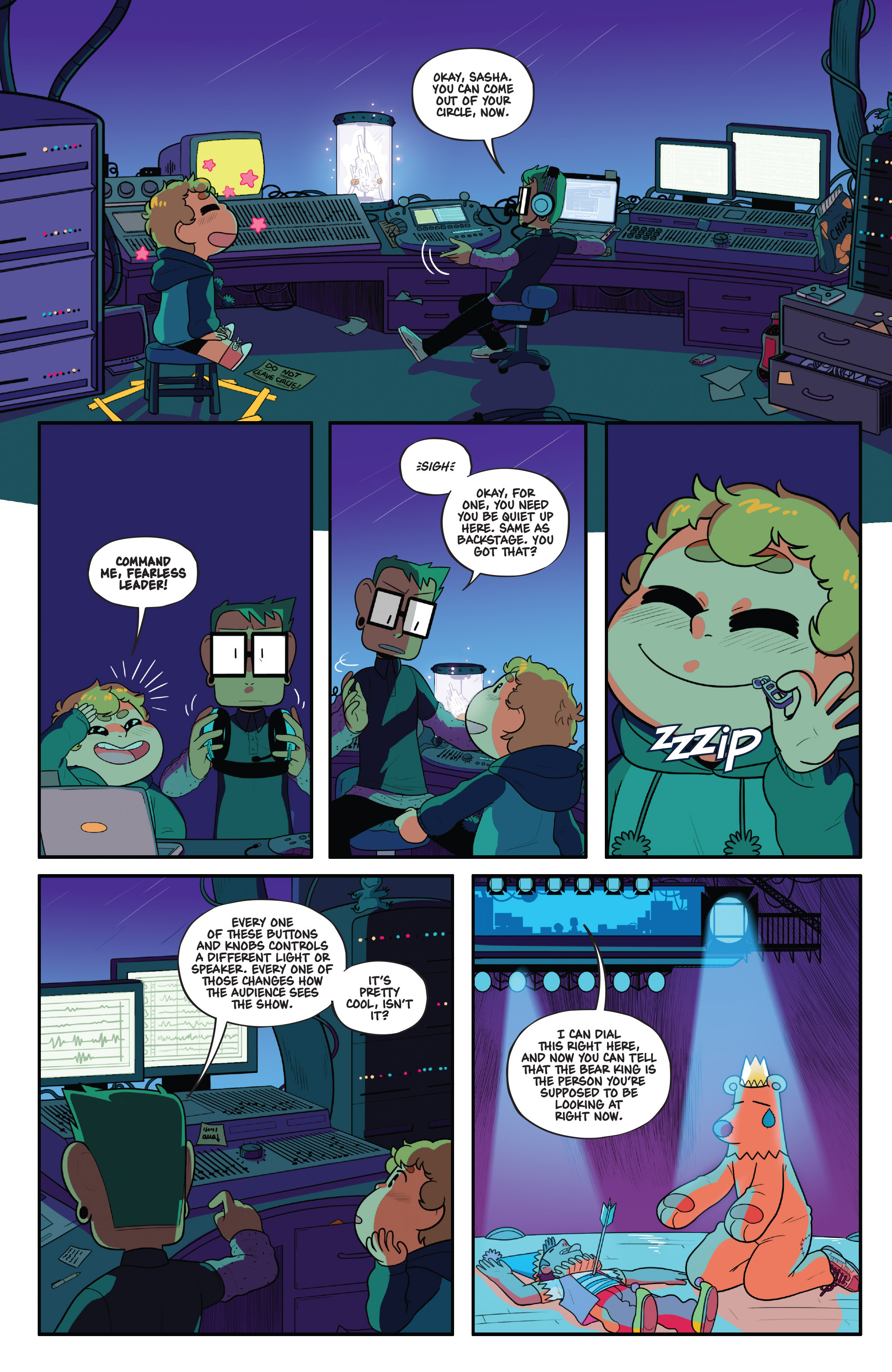 Read online The Backstagers comic -  Issue #3 - 17