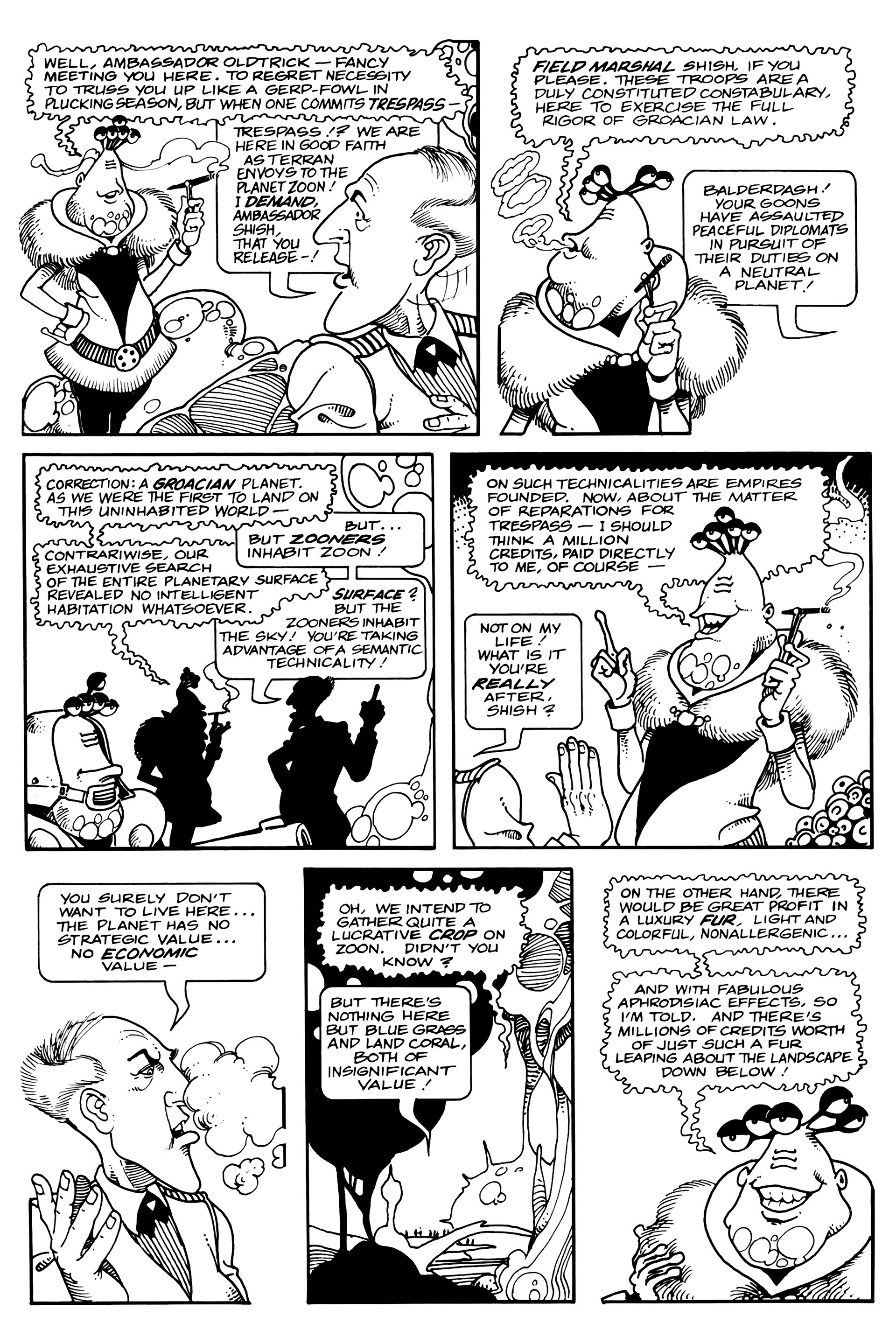 Read online Retief (1987) comic -  Issue #6 - 10