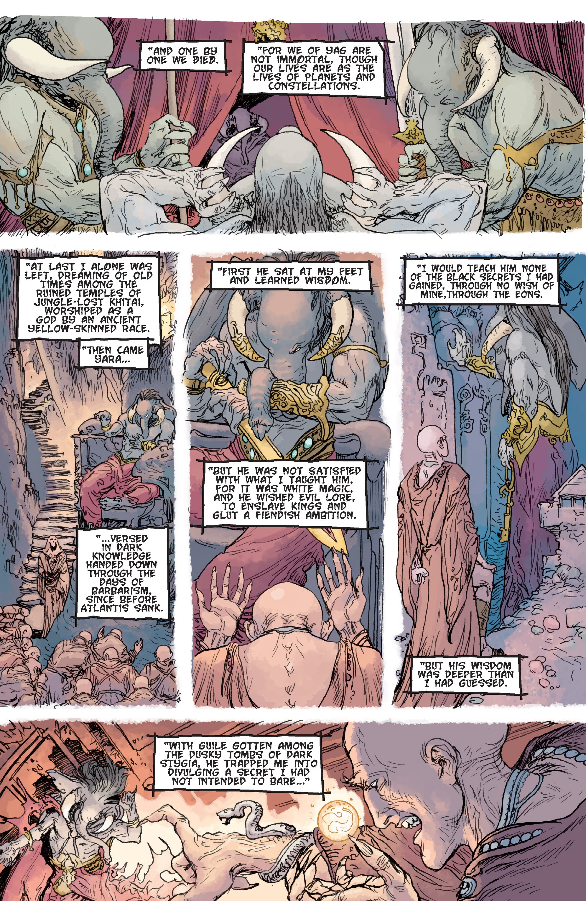 Read online Conan Chronicles Epic Collection comic -  Issue # TPB The Heart of Yag-Kosha (Part 1) - 58