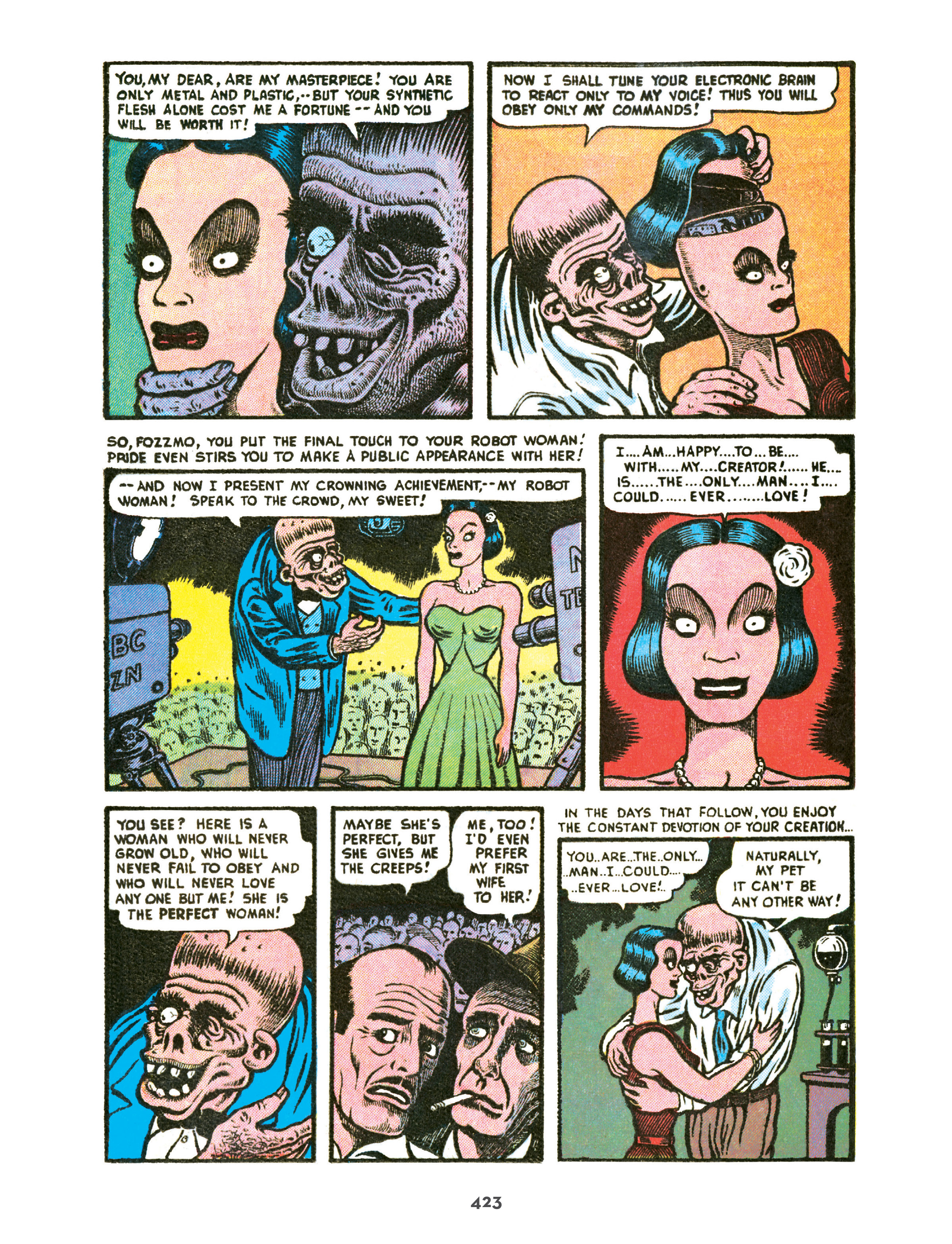 Read online Brain Bats of Venus: The Life and Comics of Basil Wolverton comic -  Issue # TPB (Part 5) - 19