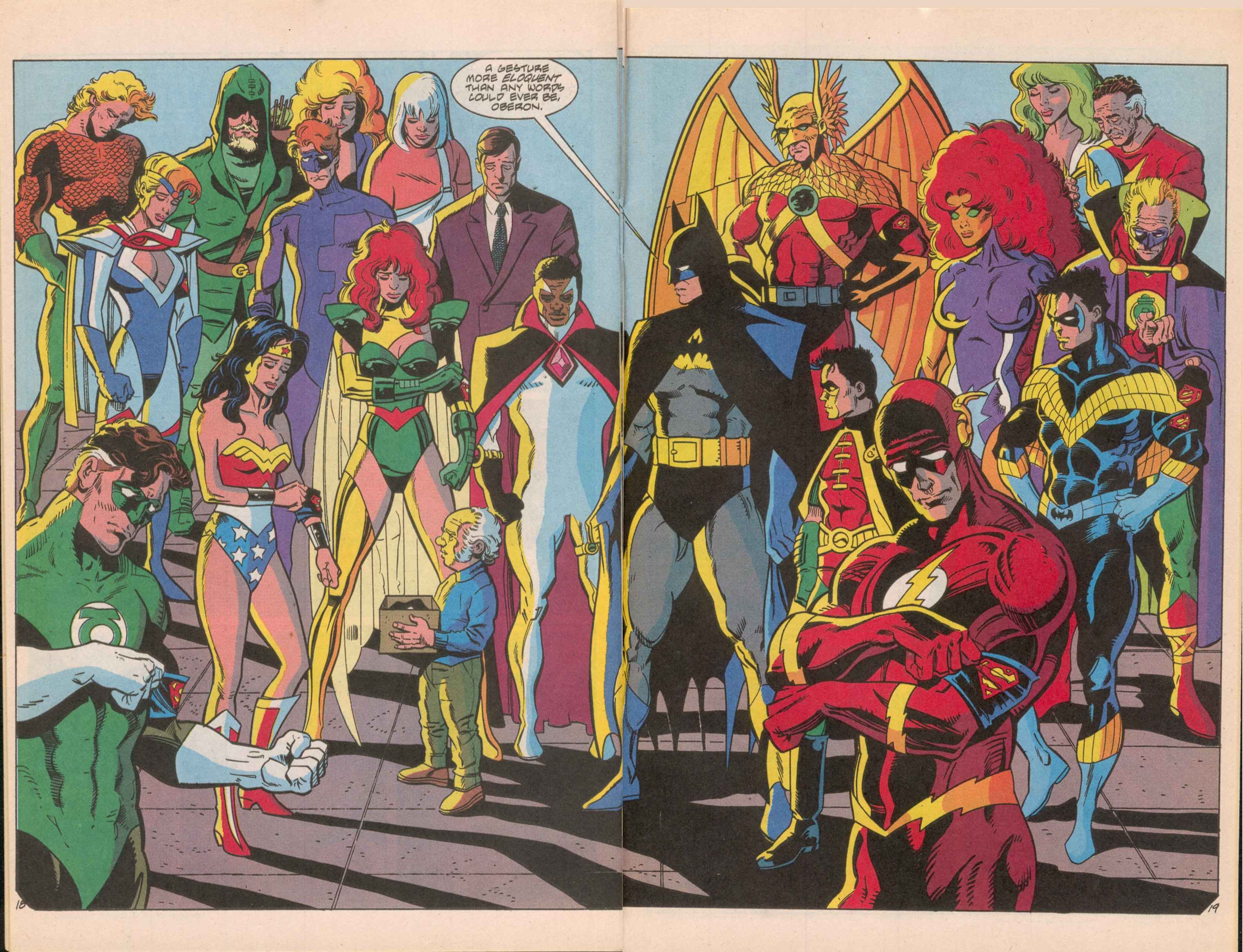 Read online Justice League America comic -  Issue #70 - 20