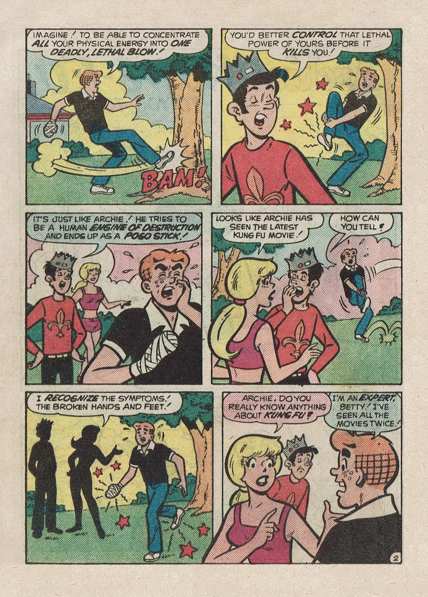 Read online Betty and Veronica Digest Magazine comic -  Issue #26 - 60
