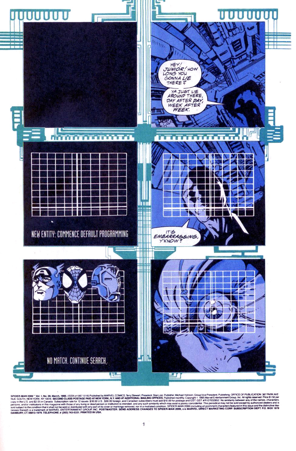 Read online Spider-Man 2099 (1992) comic -  Issue #29 - 2