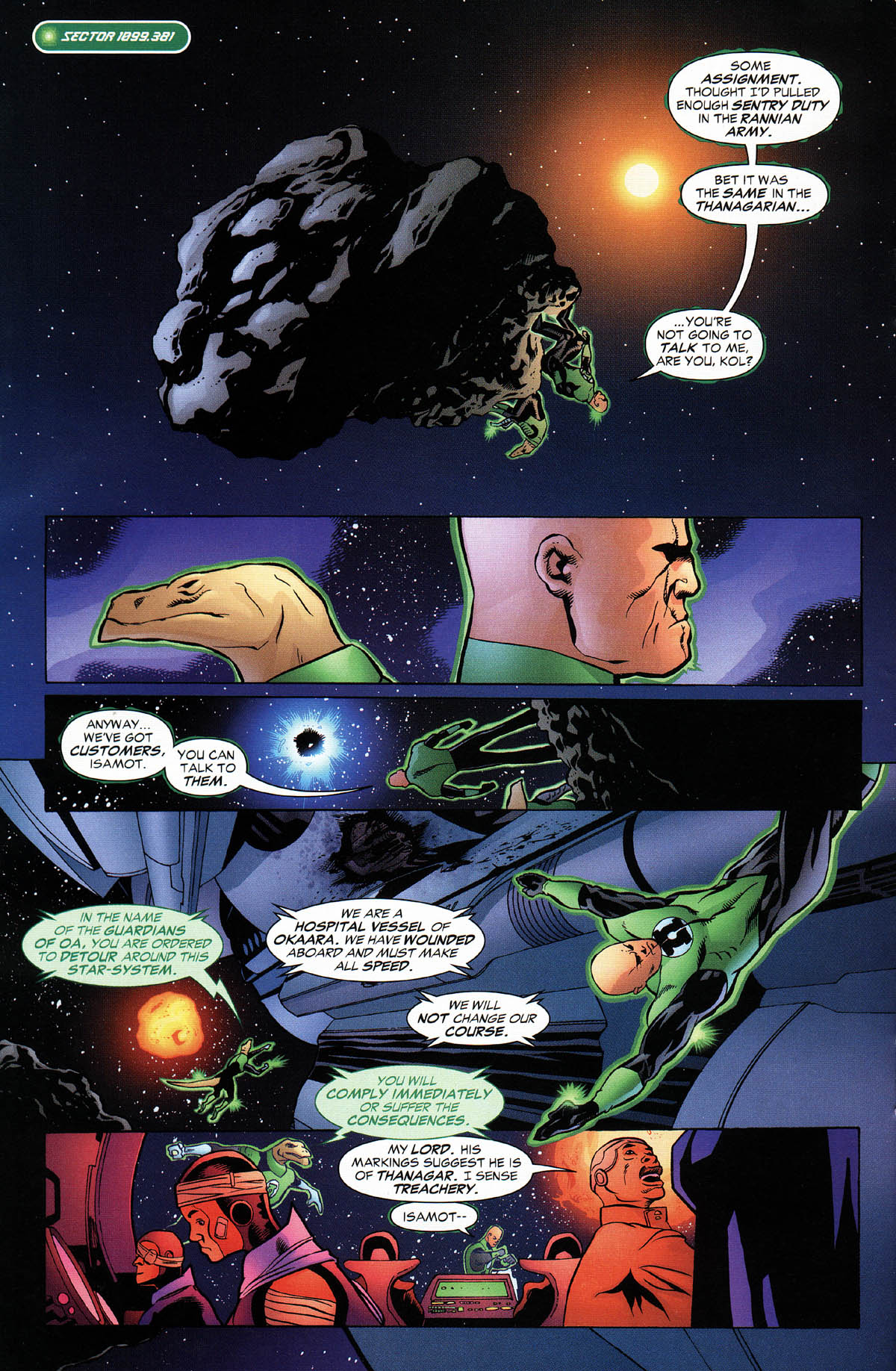 Read online Green Lantern Corps: Recharge comic -  Issue #2 - 11