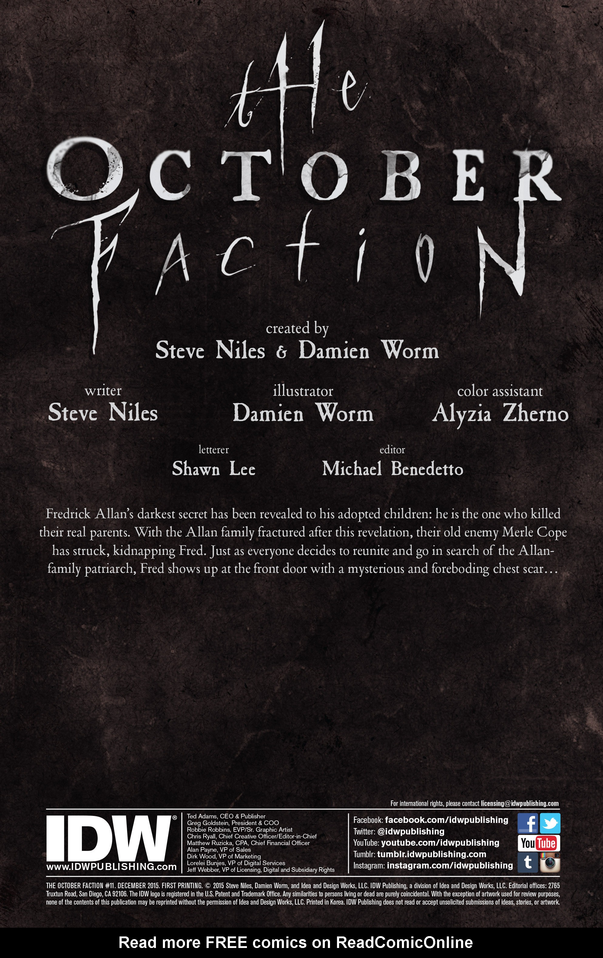 Read online The October Faction comic -  Issue #11 - 2