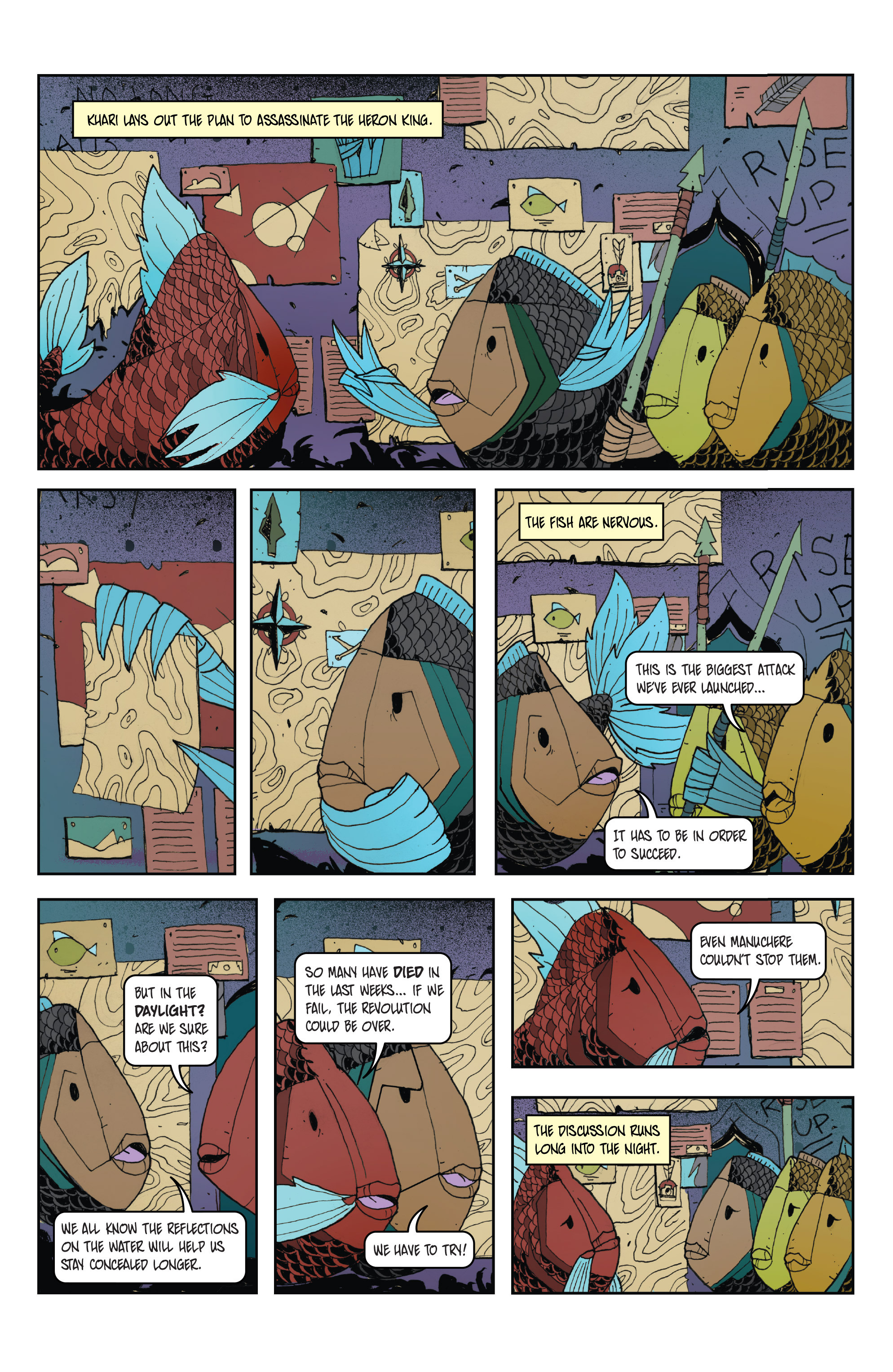 Read online The Little Red Fish comic -  Issue #4 - 19