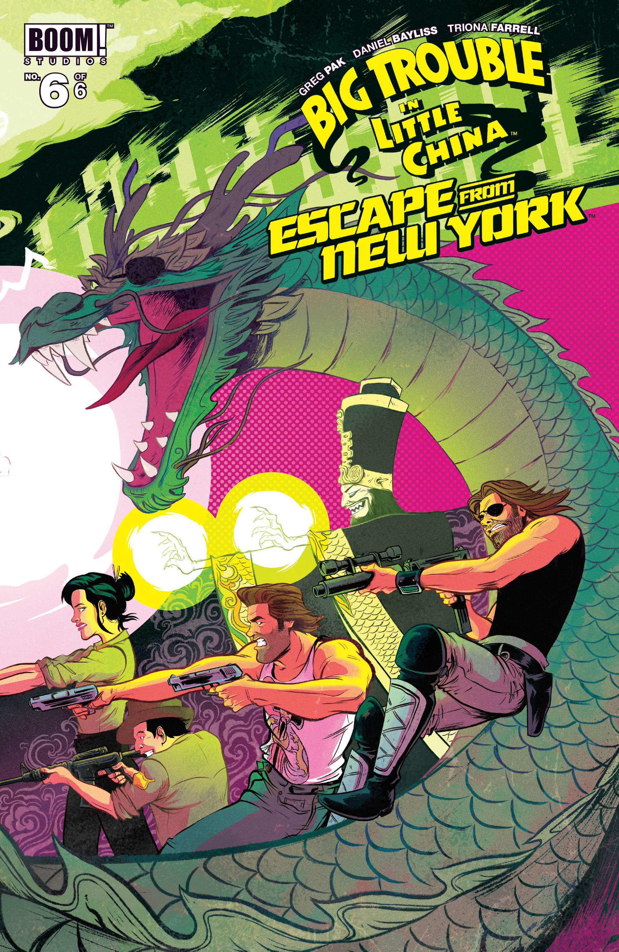 Read online Big Trouble in Little China/Escape From New York comic -  Issue #6 - 1