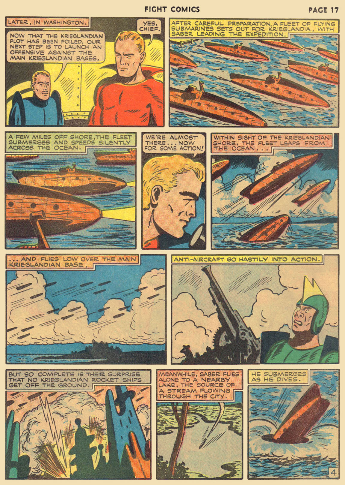 Read online Fight Comics comic -  Issue #12 - 19