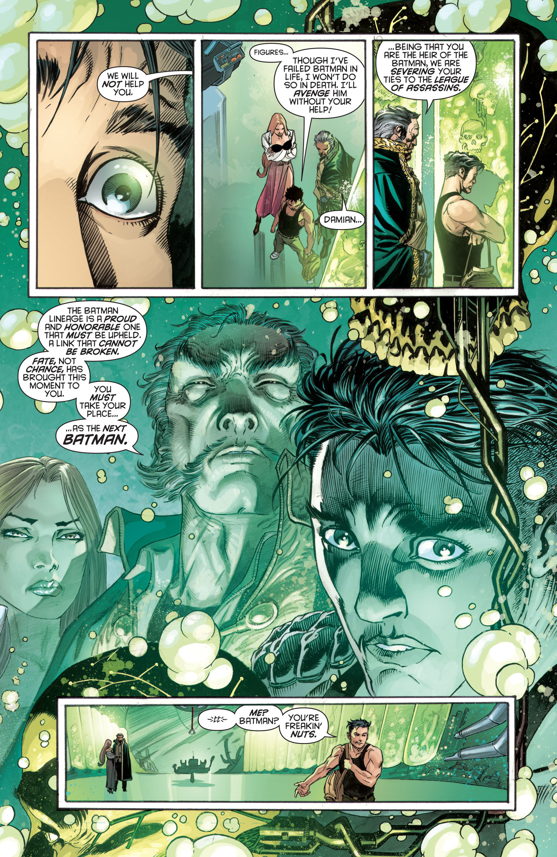 Read online Damian: Son of Batman comic -  Issue #1 - 14