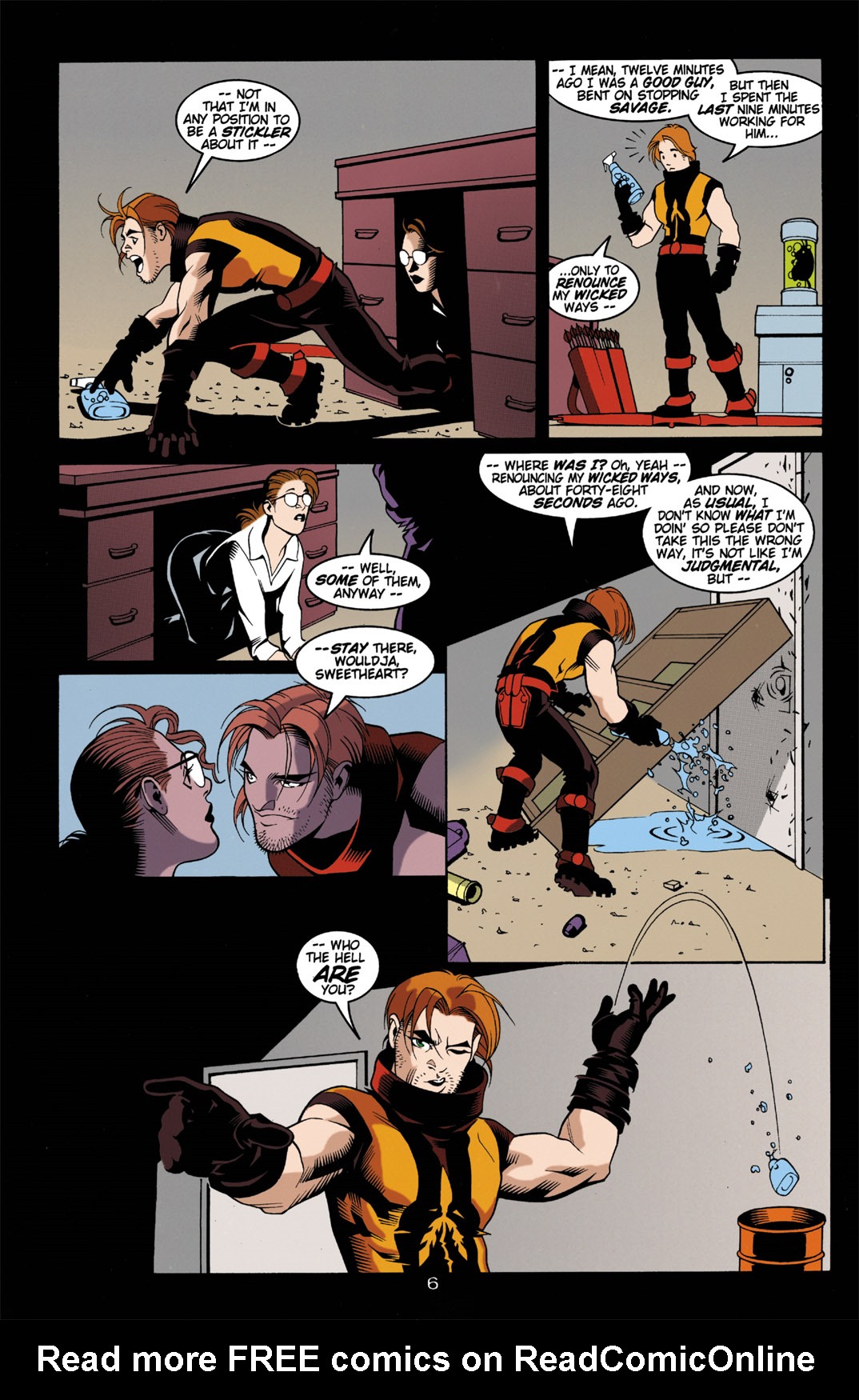 Read online Arsenal comic -  Issue #4 - 7