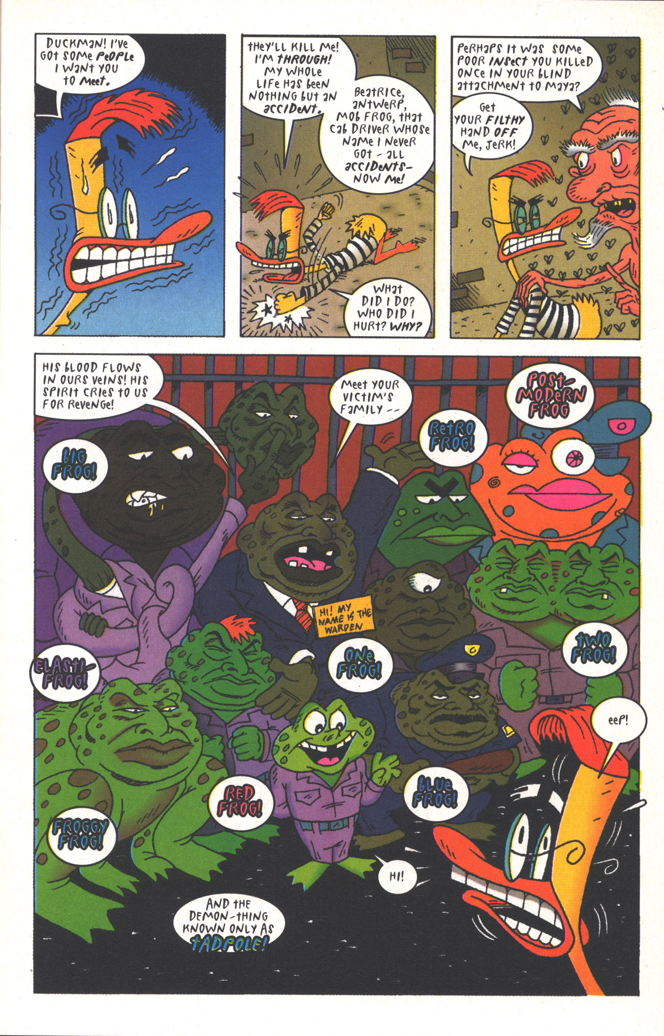 Read online Duckman : The Mob Frog Saga comic -  Issue #3 - 10