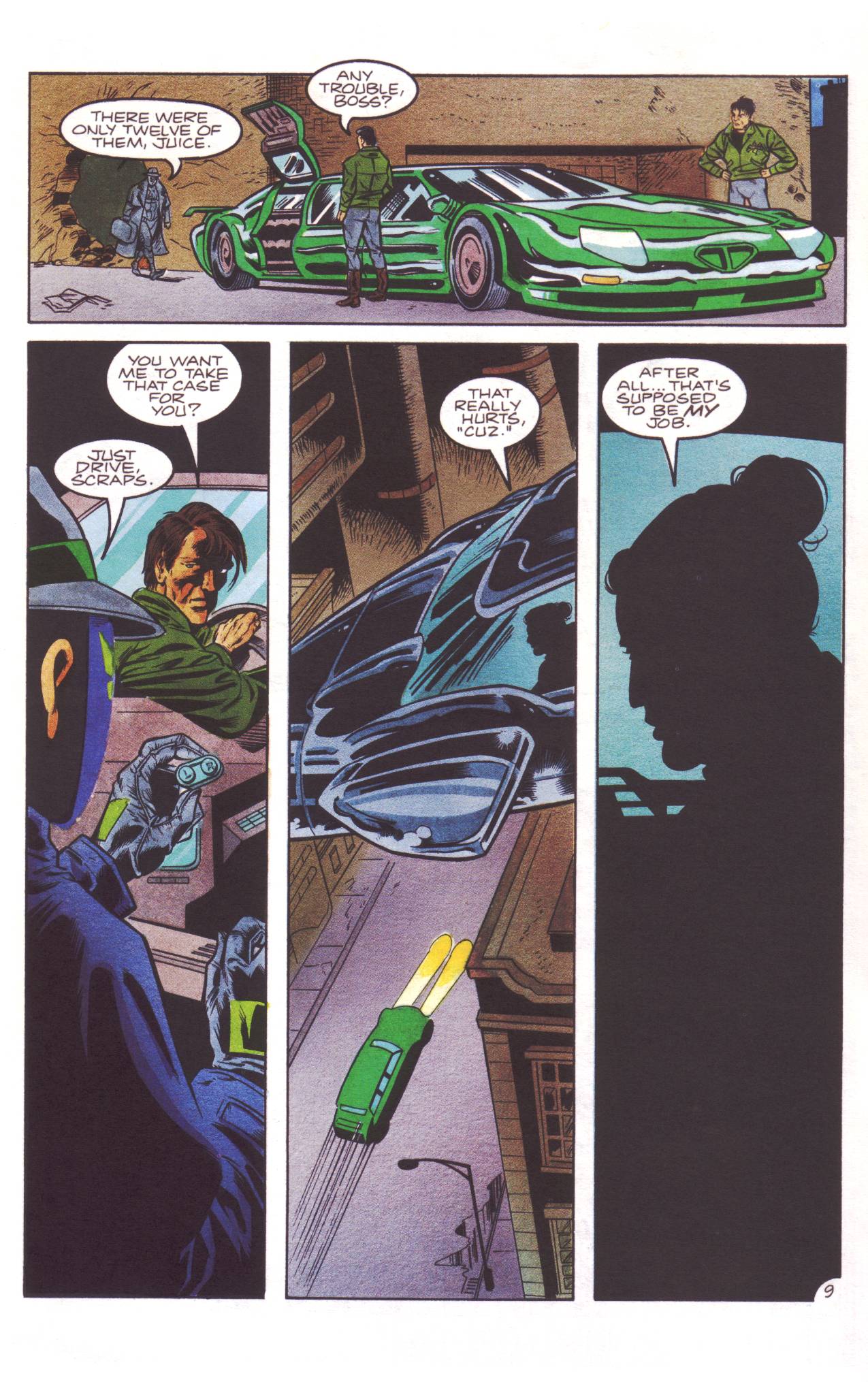 Read online The Green Hornet: Dark Tomorrow comic -  Issue #1 - 11