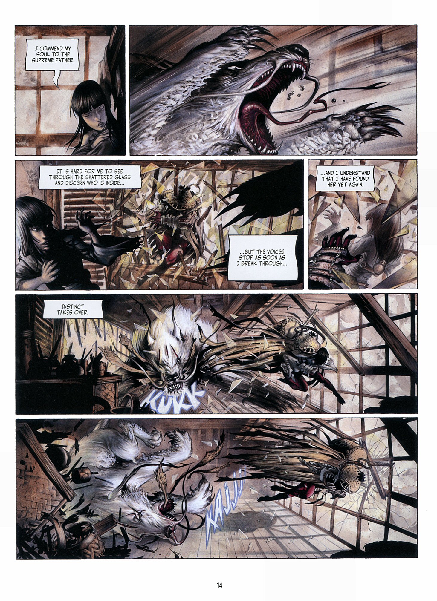 Read online Legend of the Scarlet Blades comic -  Issue # TPB - 15