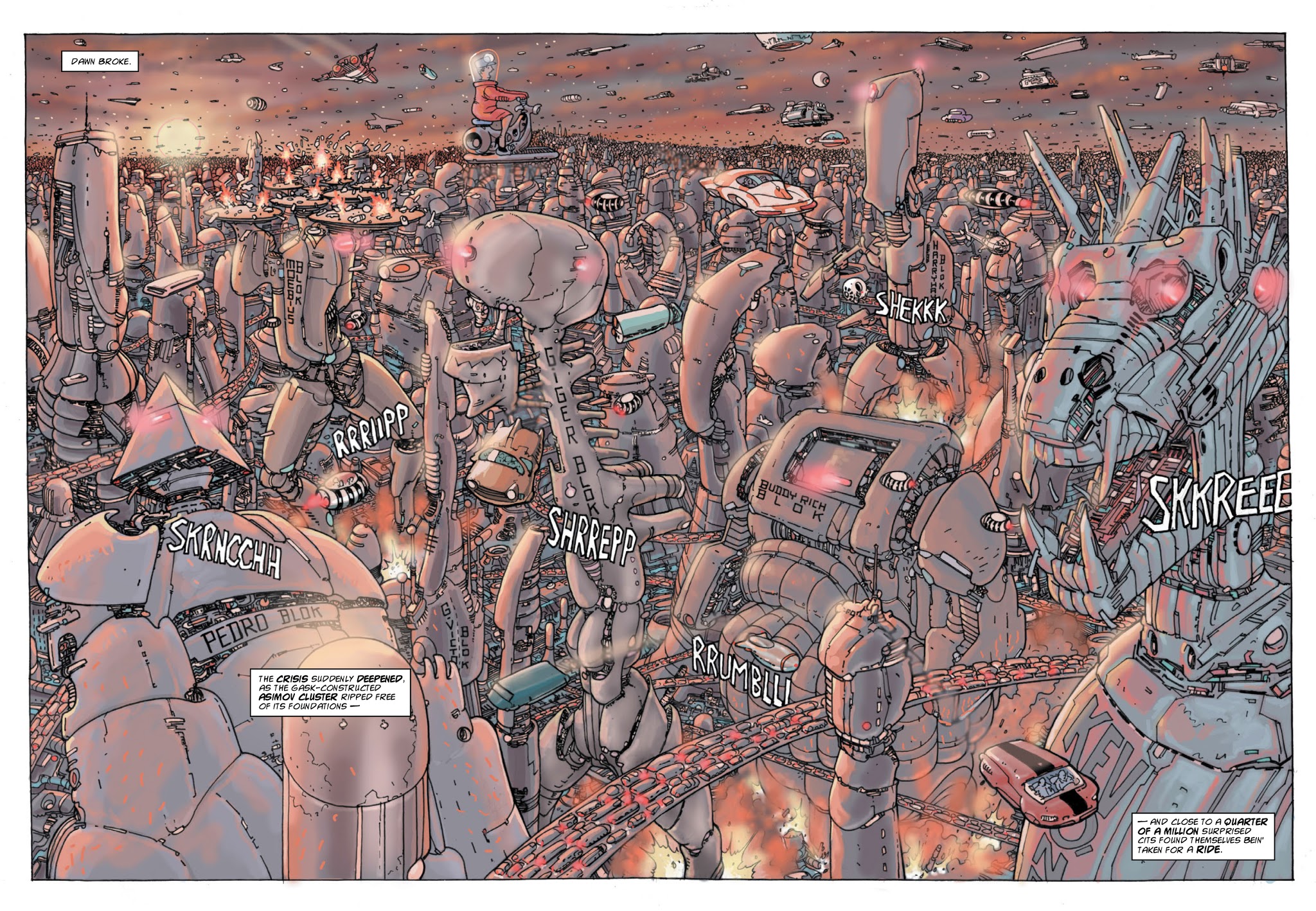 Read online Judge Anderson: The Psi Files comic -  Issue # TPB 5 - 55
