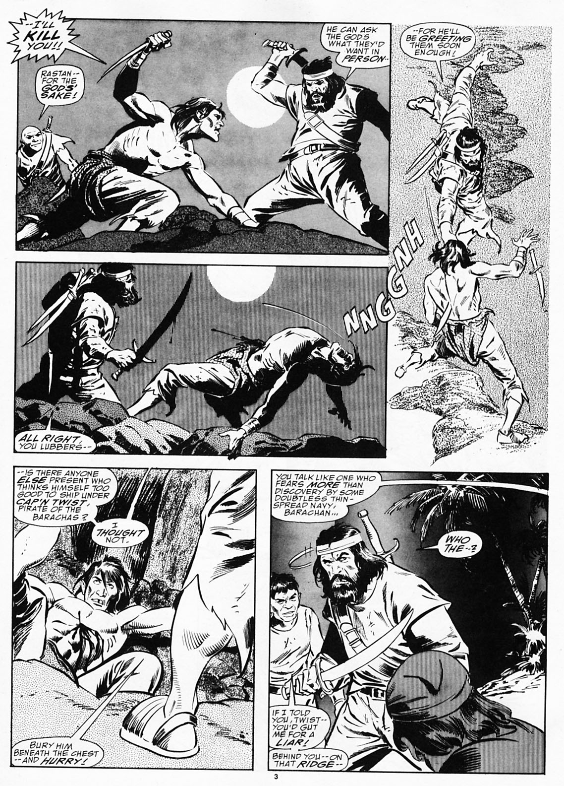 Read online The Savage Sword Of Conan comic -  Issue #190 - 5