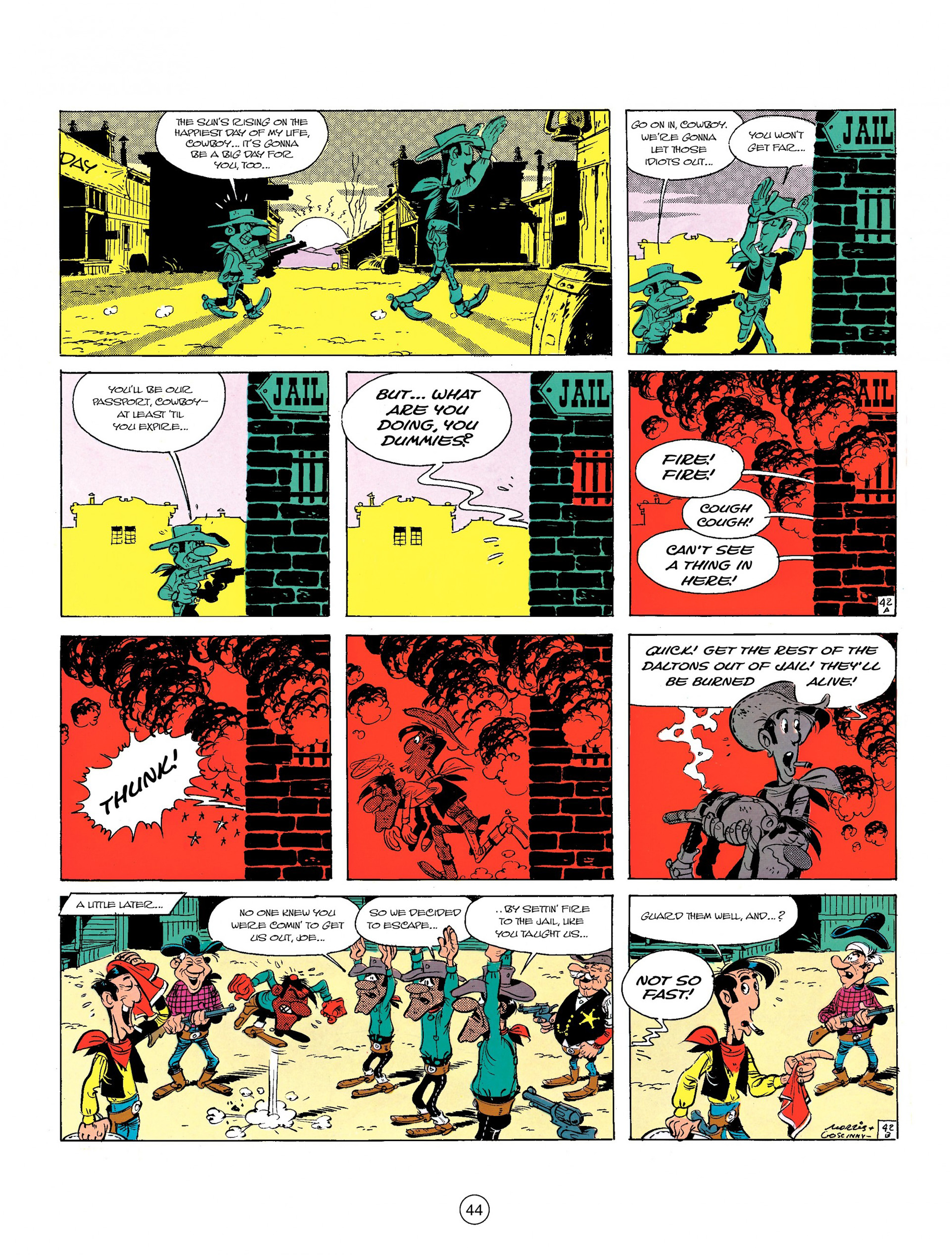 Read online A Lucky Luke Adventure comic -  Issue #6 - 44